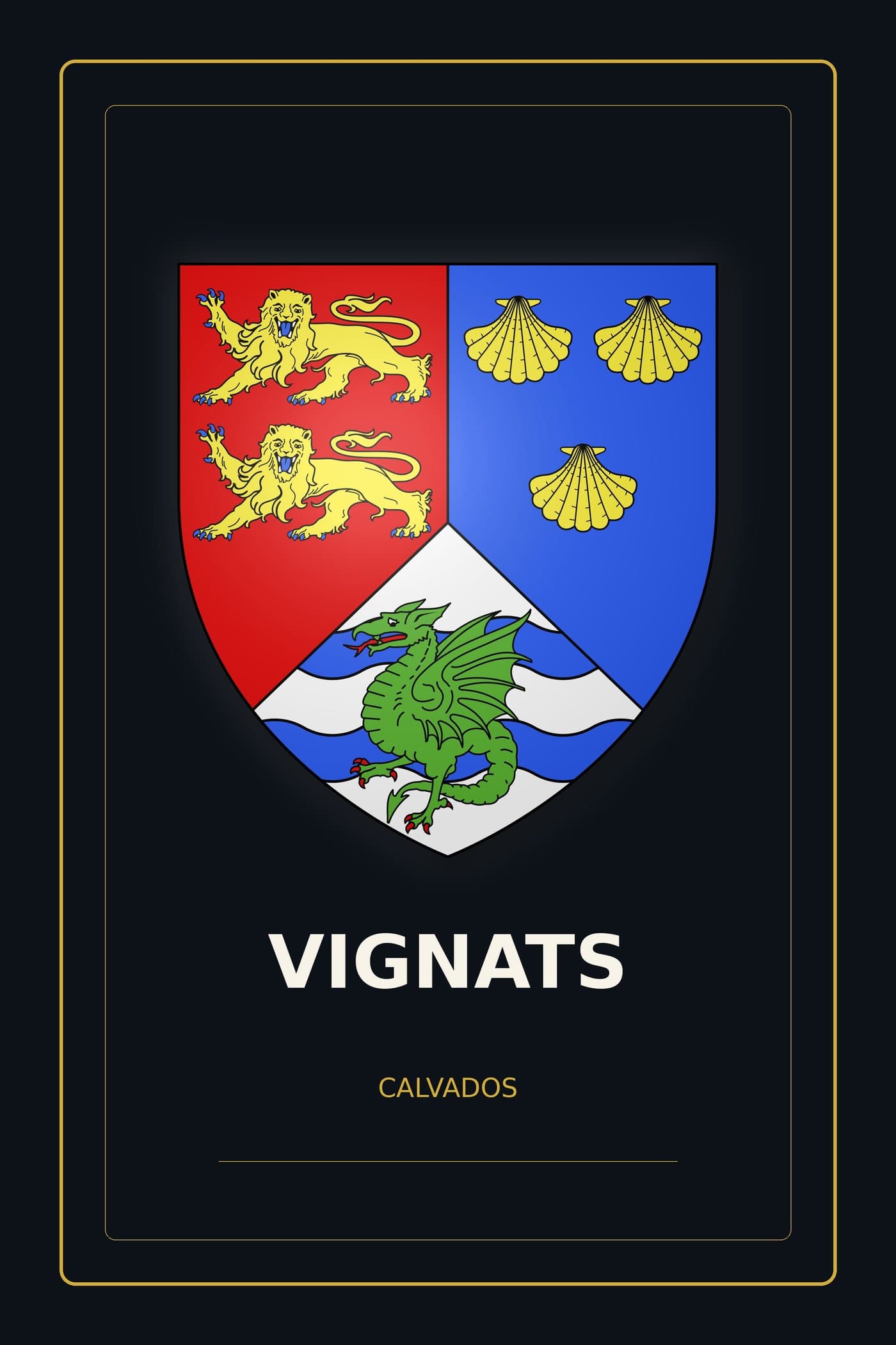 Blason de Vignats