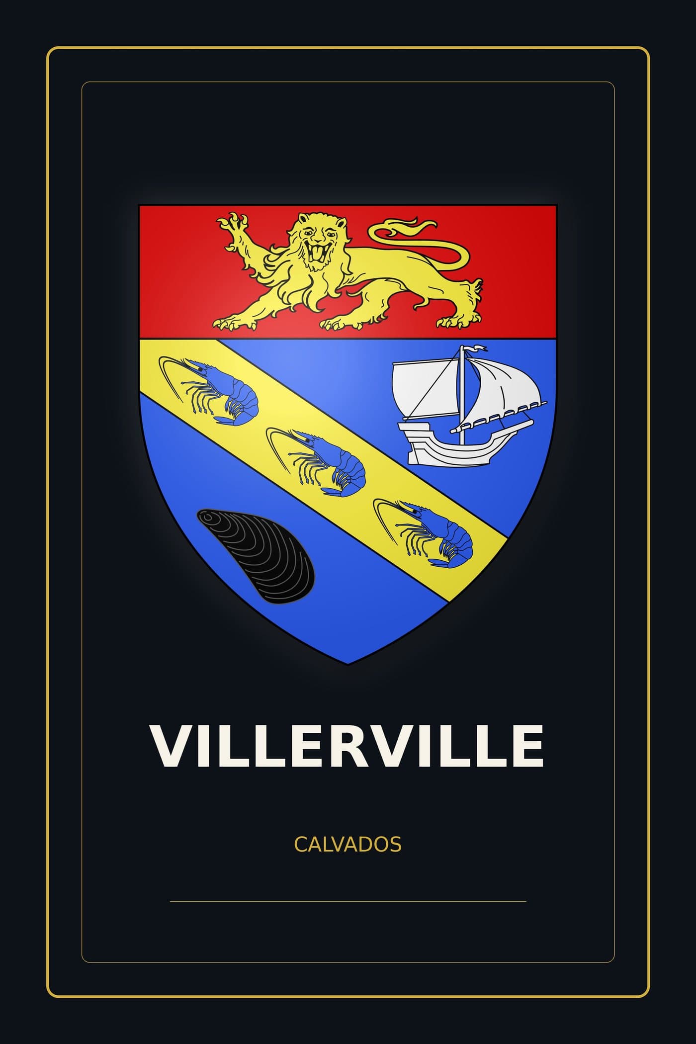 Blason de Villerville