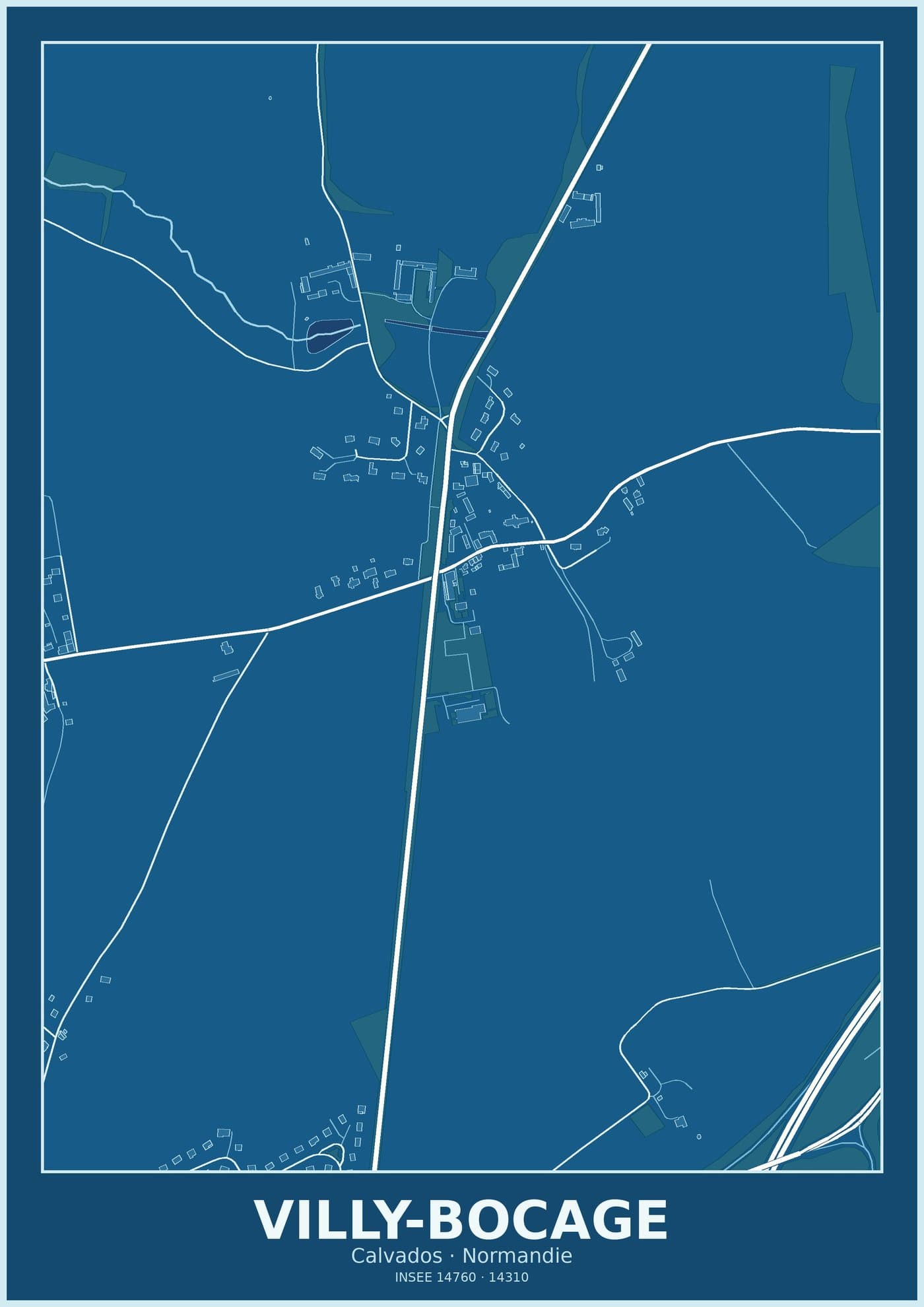 Plan de Villy-Bocage