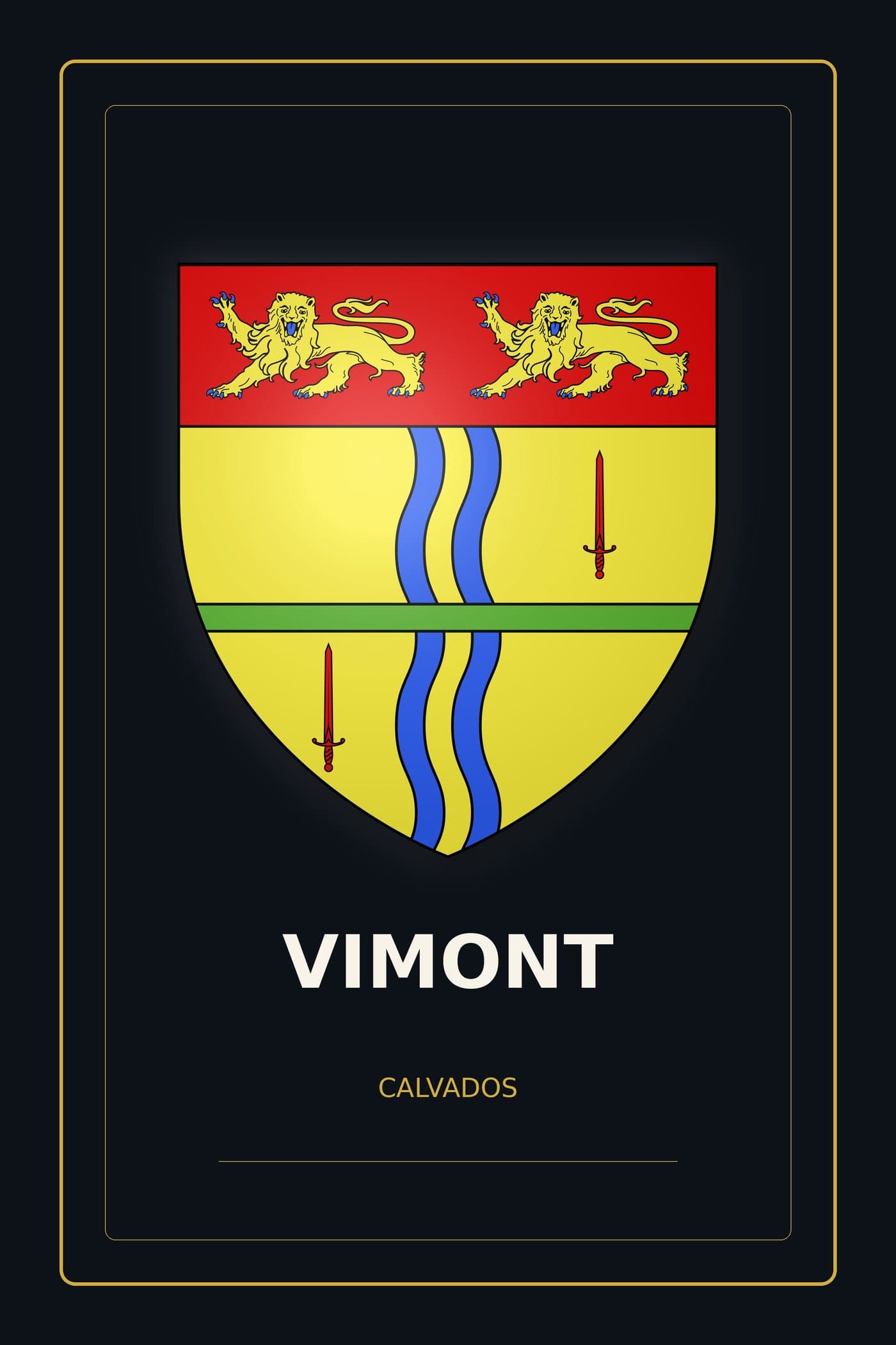 Blason de Vimont
