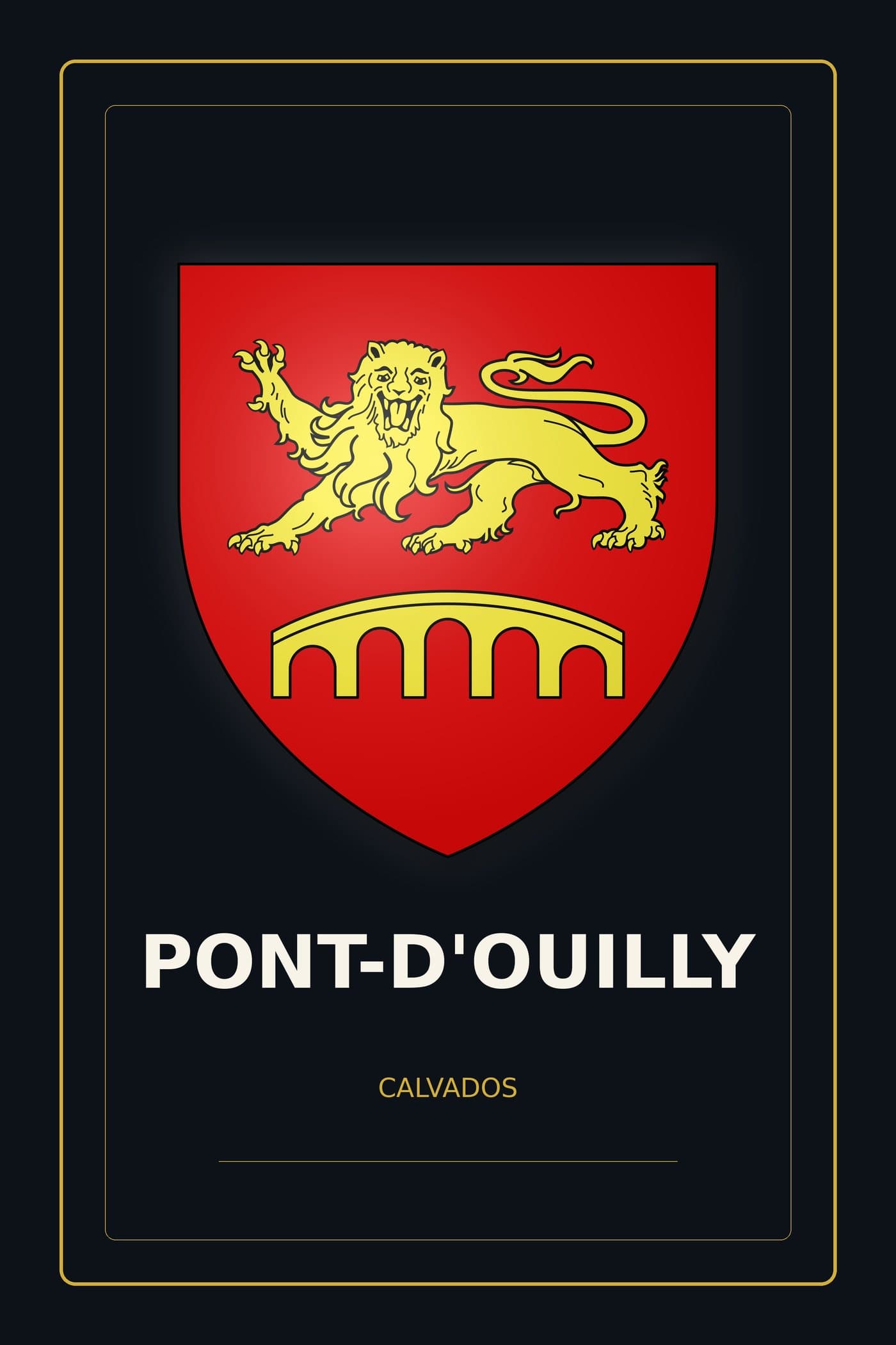 Blason de Pont-d'Ouilly