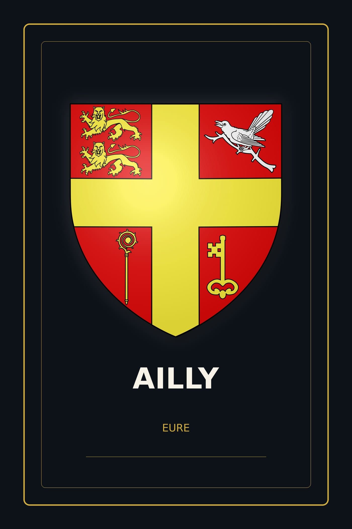 Blason d'Ailly