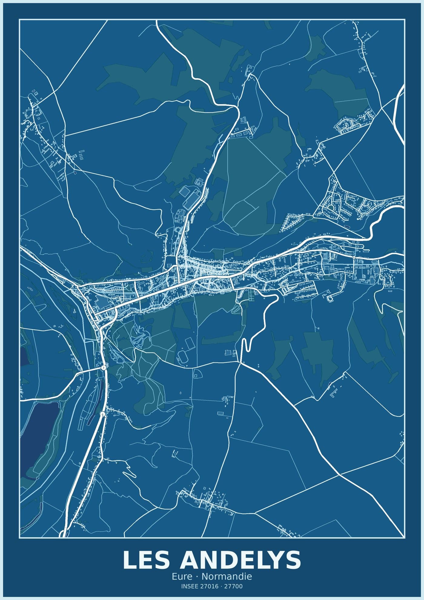 Plan des Andelys
