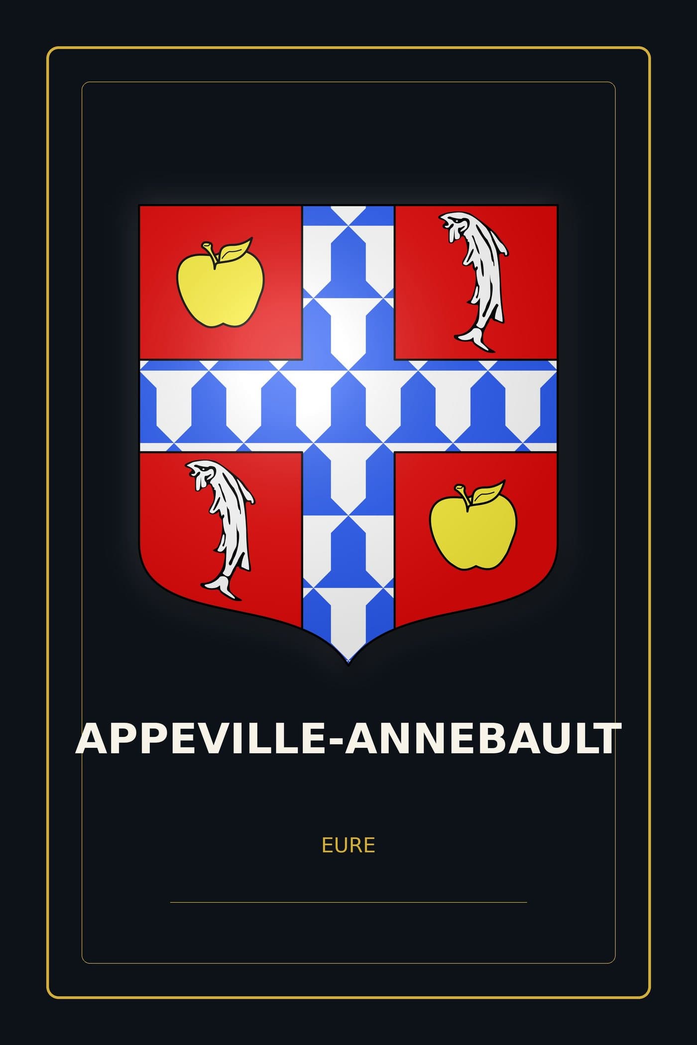 Blason d'Appeville-Annebault