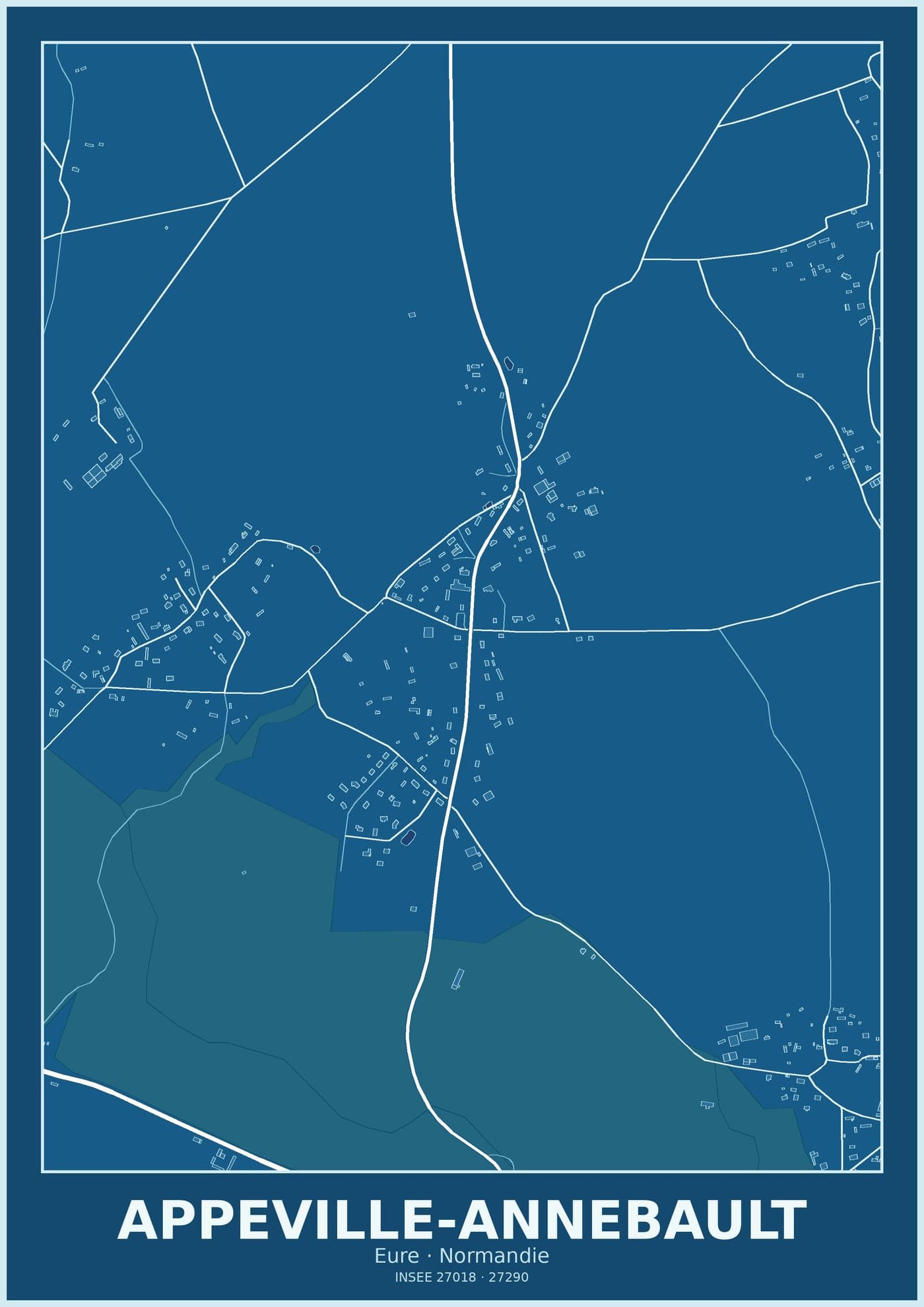 Plan d'Appeville-Annebault