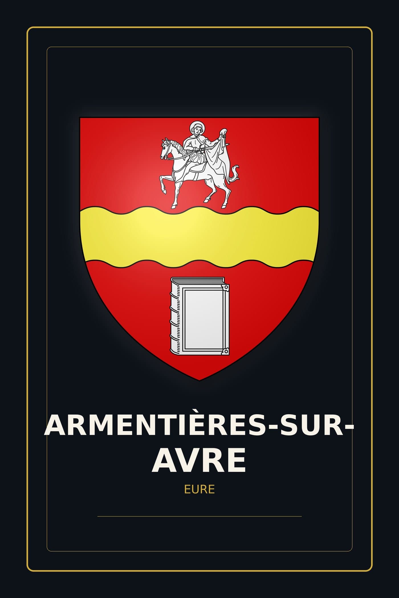 Blason d'Armentières-sur-Avre