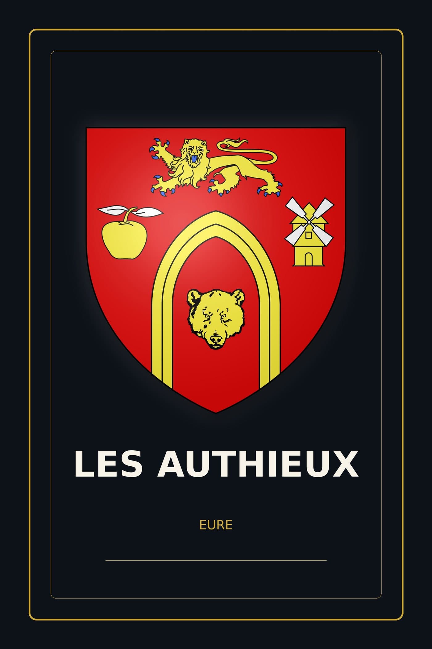 Blason des Authieux