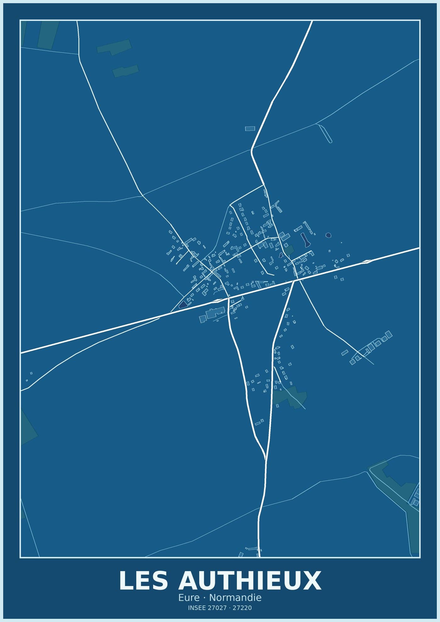 Plan des Authieux