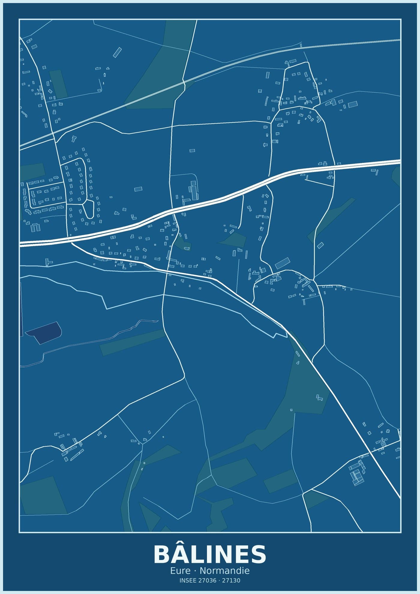 Plan de Bâlines