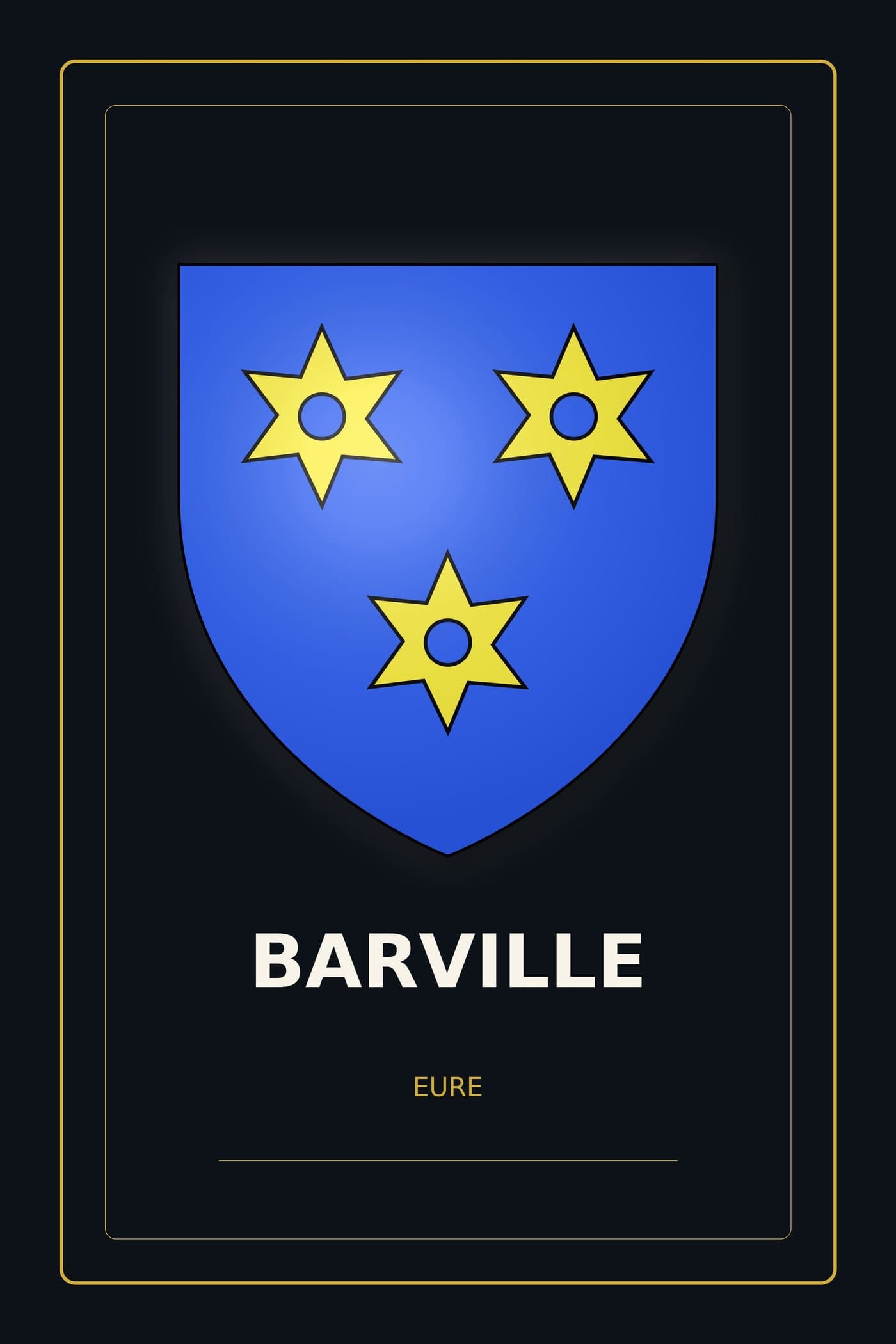Blason de Barville