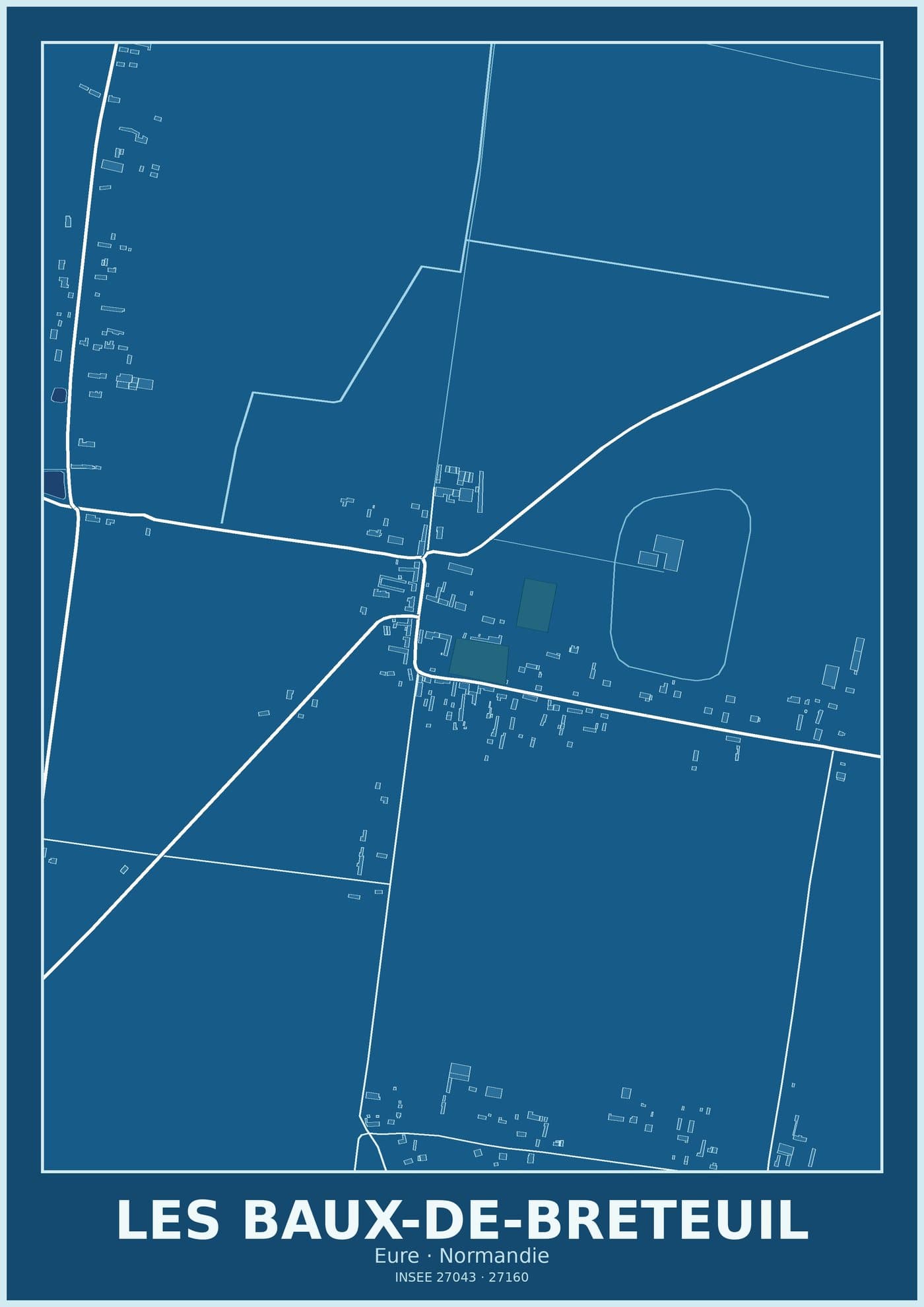 Plan des Baux-de-Breteuil