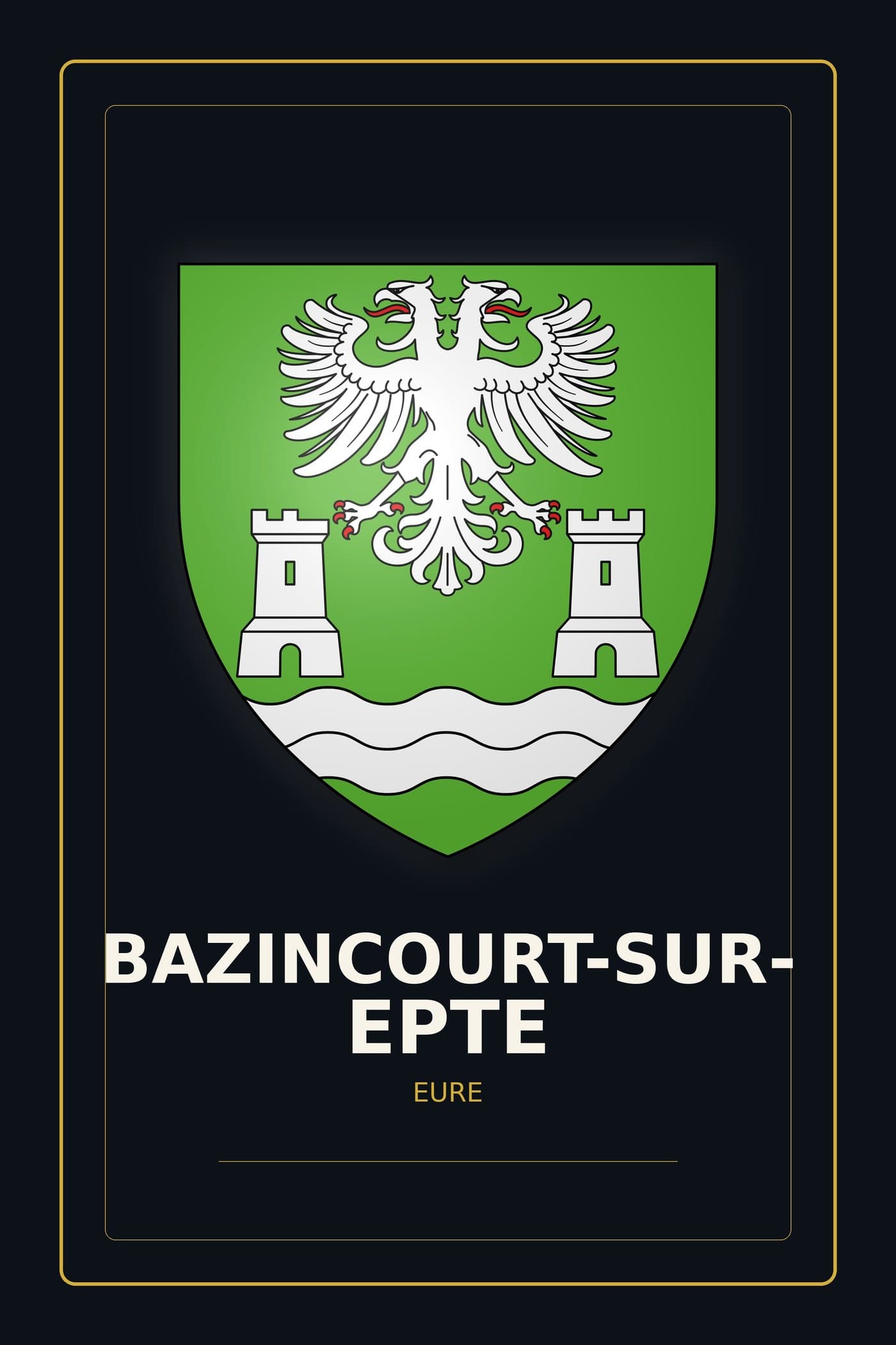 Blason de Bazincourt-sur-Epte