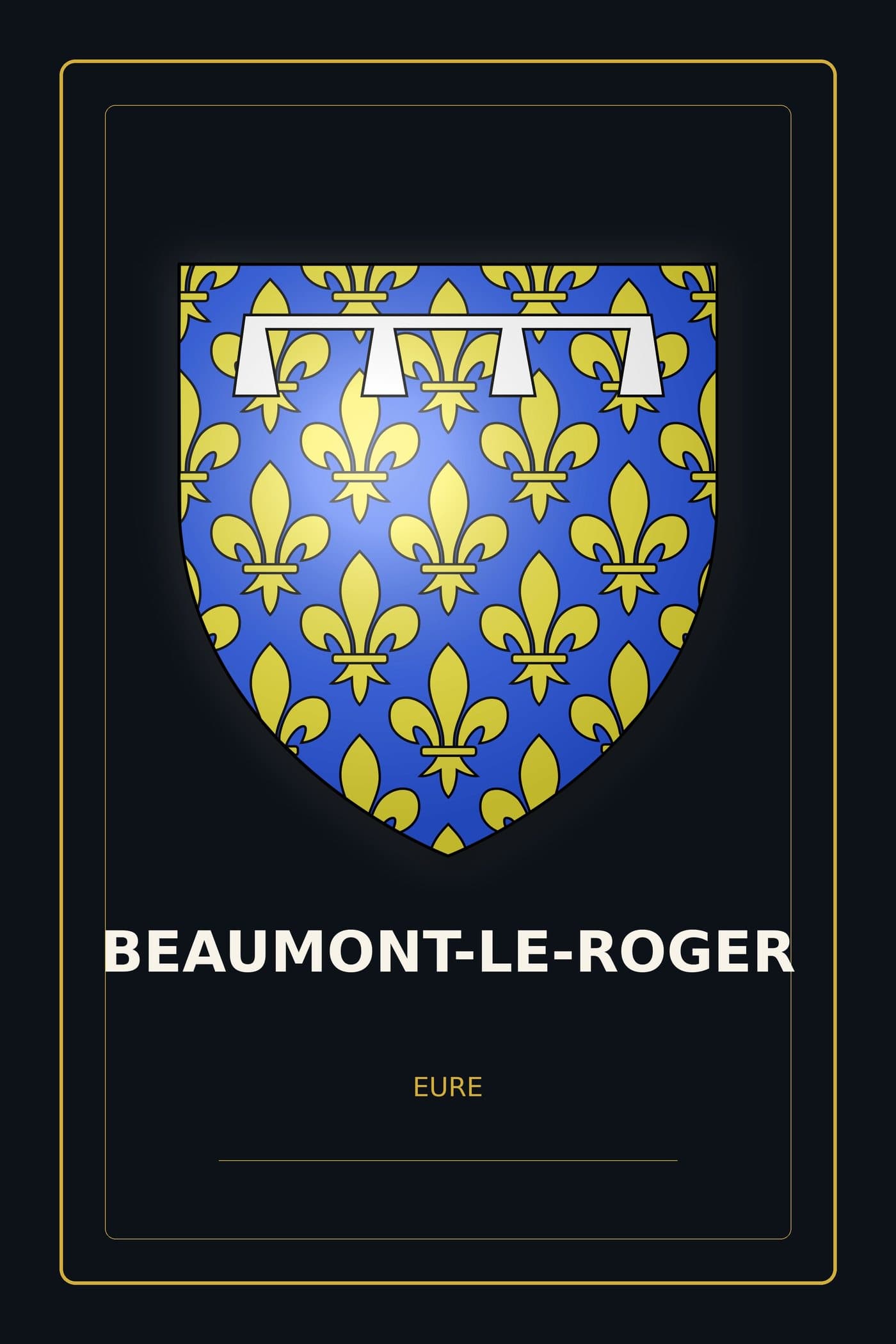Blason de Beaumont-le-Roger