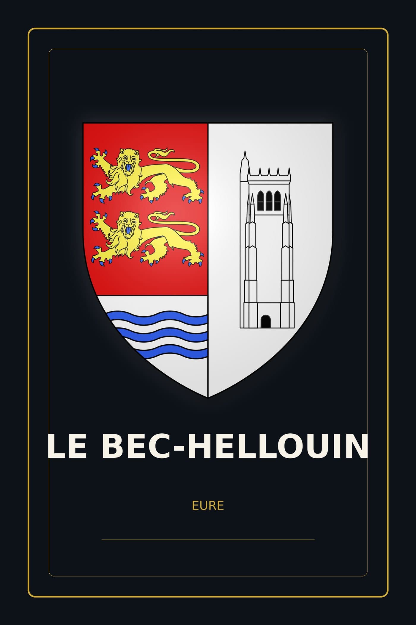 Blason du Bec-Hellouin