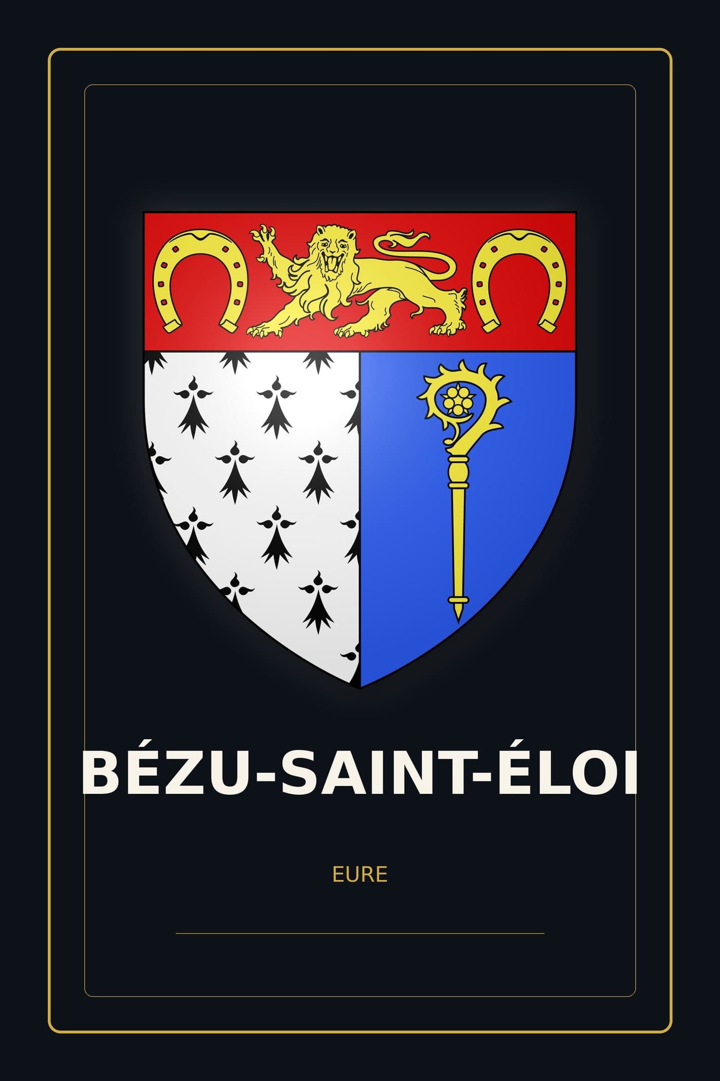 Blason de Bézu-Saint-Éloi