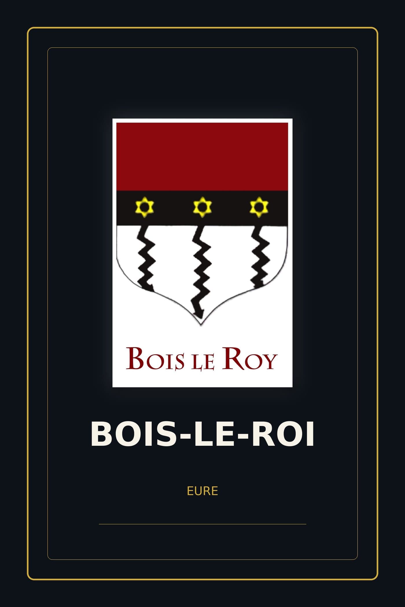Blason de Bois-le-Roi