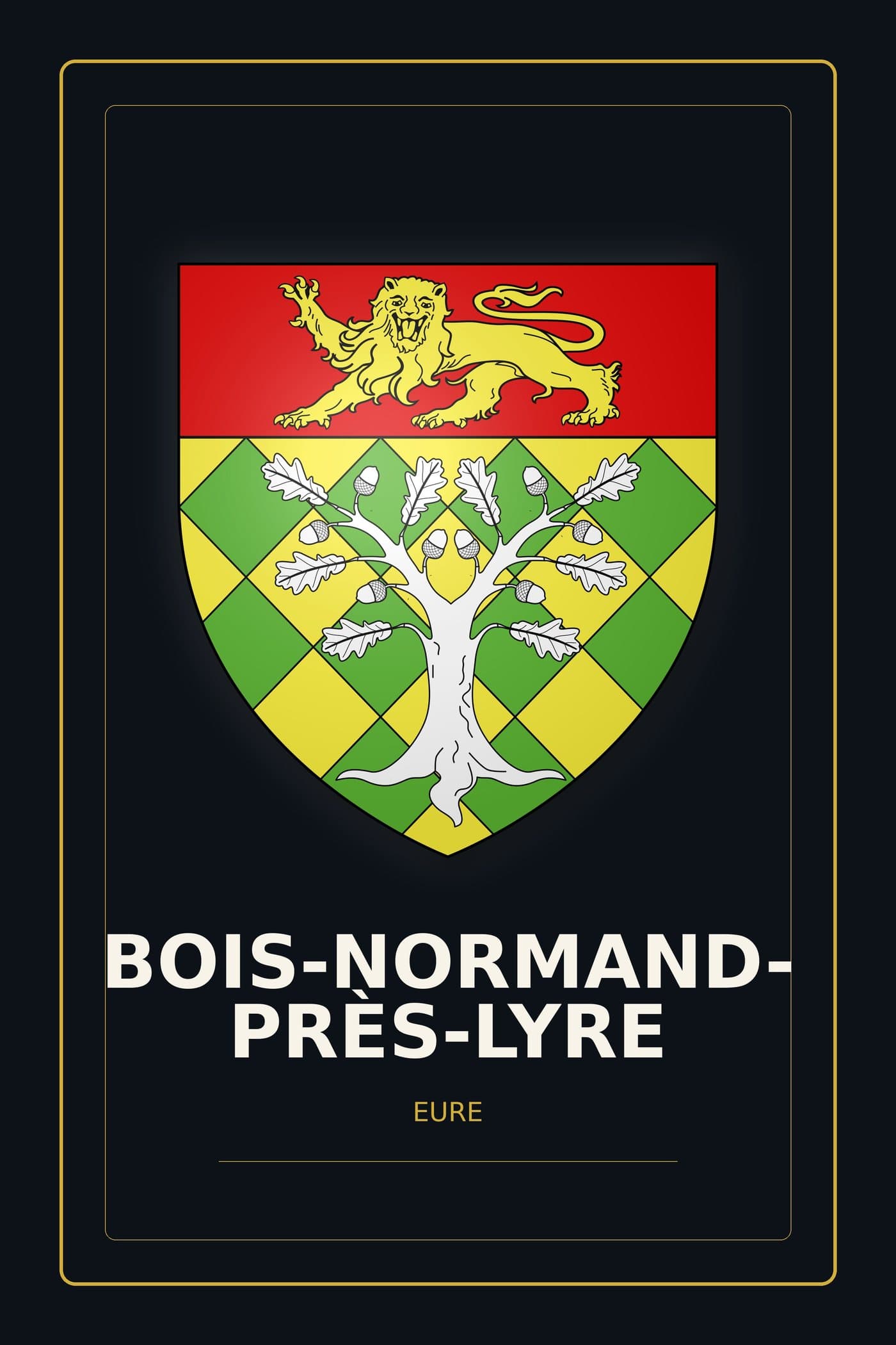 Blason de Bois-Normand-près-Lyre