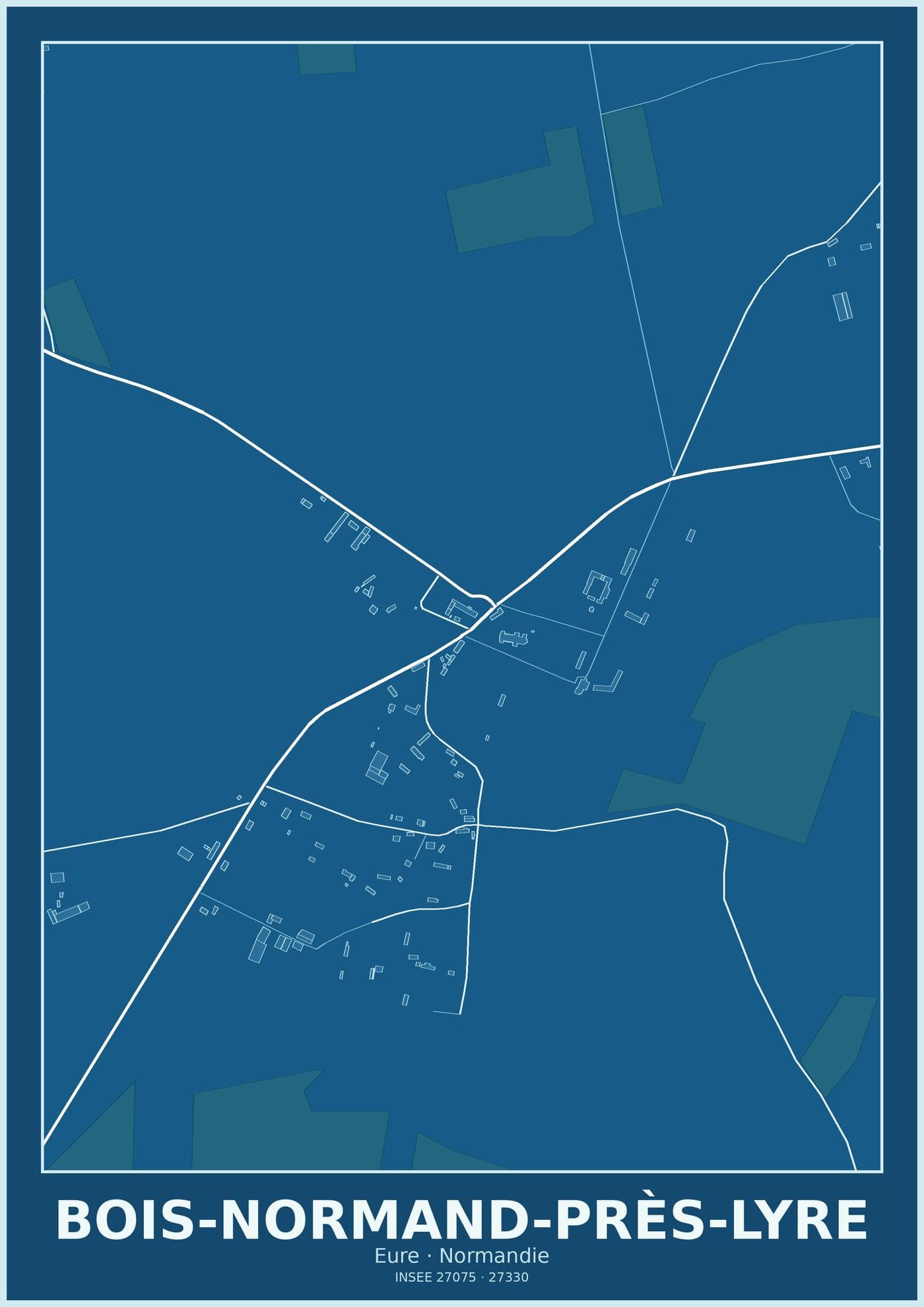 Plan de Bois-Normand-près-Lyre