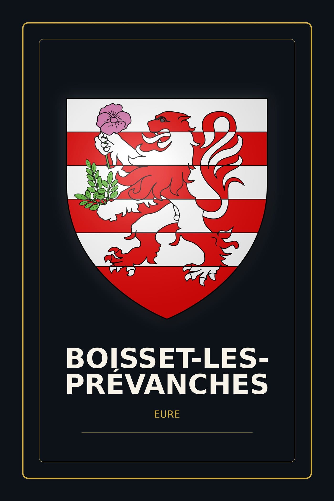 Blason de Boisset-les-Prévanches