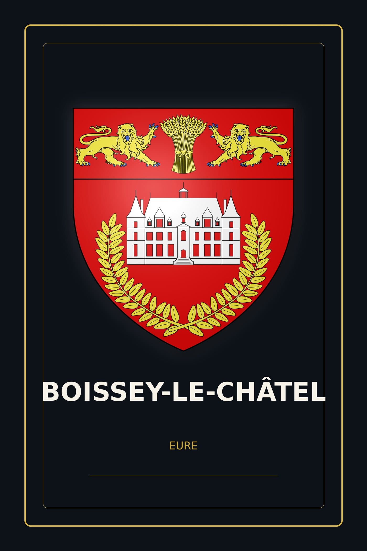 Blason de Boissey-le-Châtel