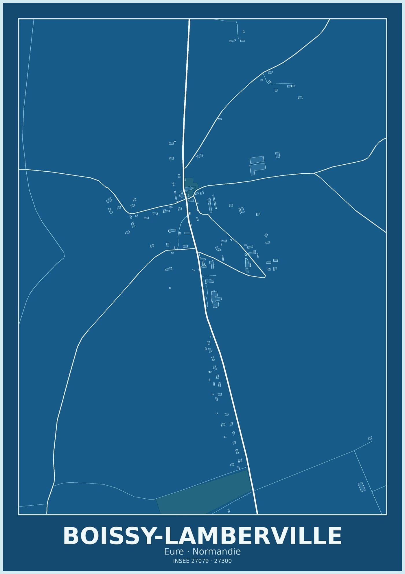 Plan de Boissy-Lamberville