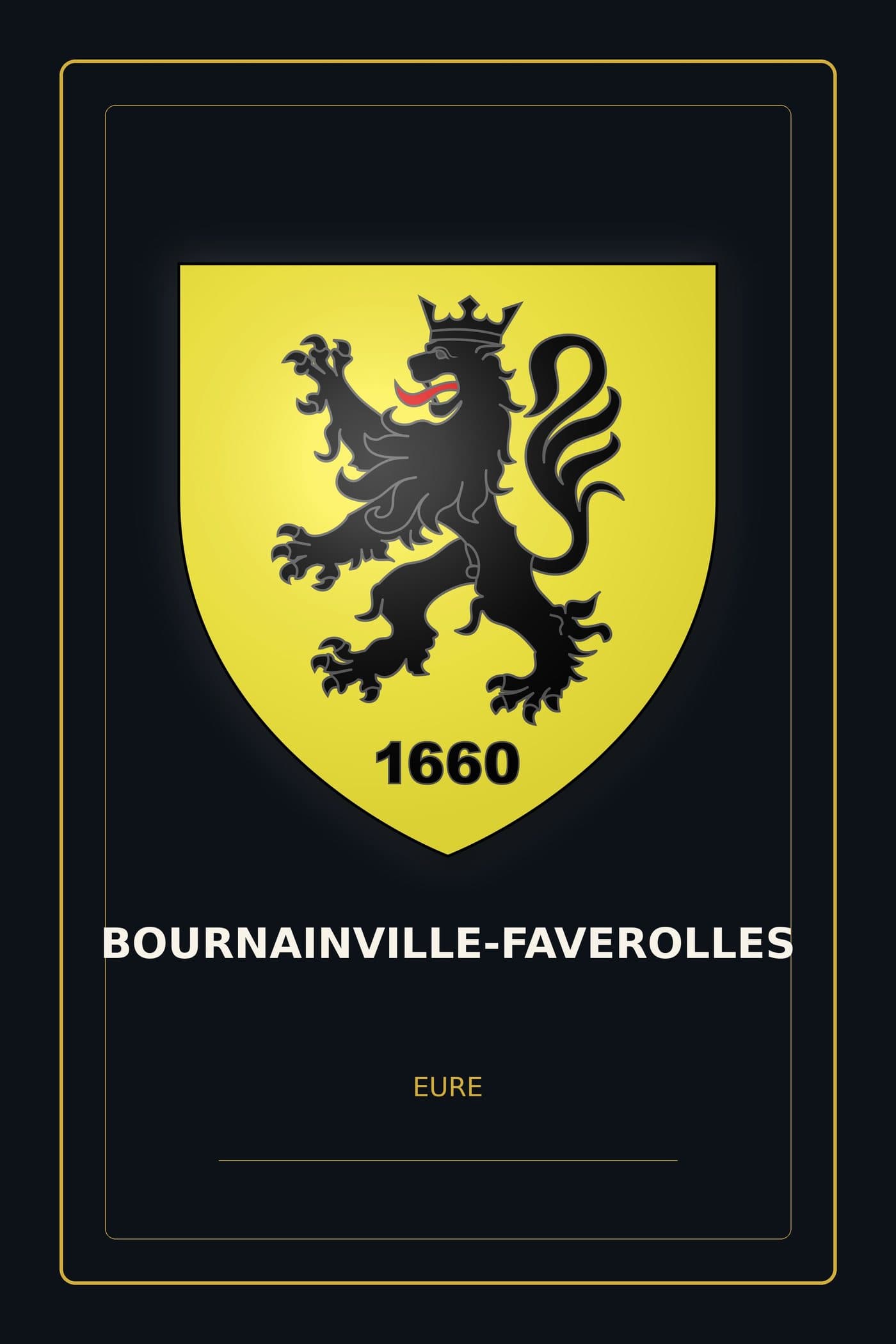 Blason de Bournainville-Faverolles