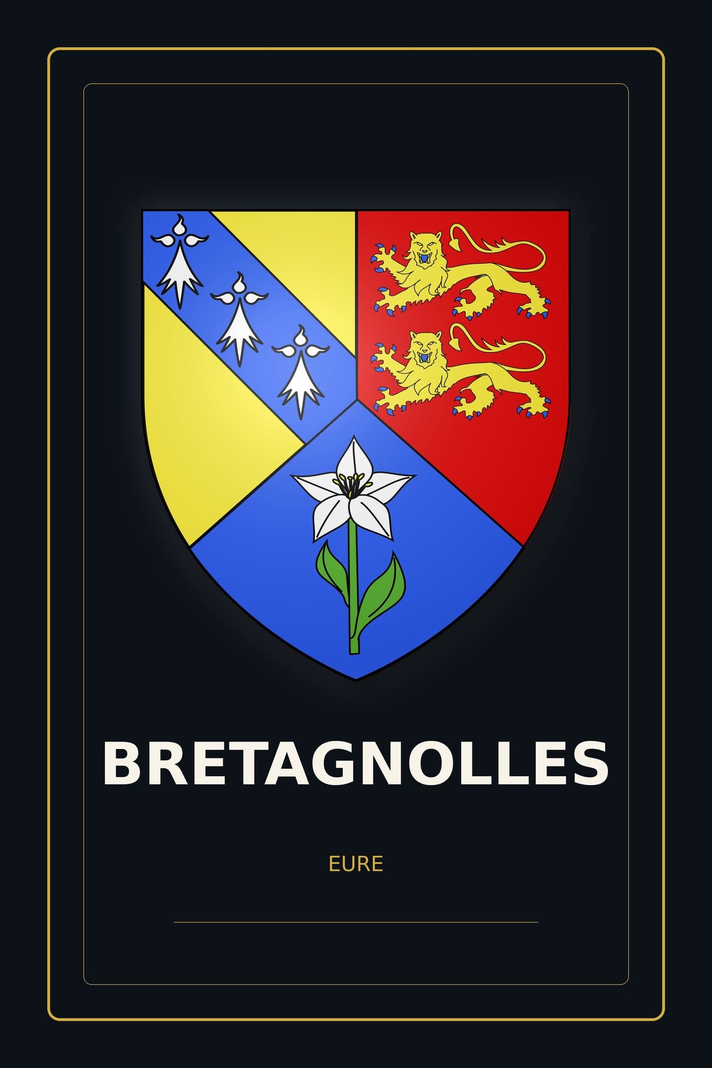 Blason de Bretagnolles
