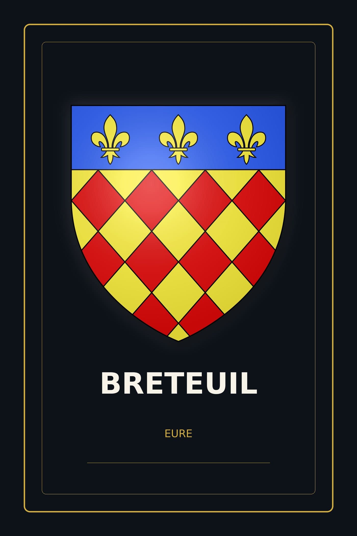 Blason de Breteuil
