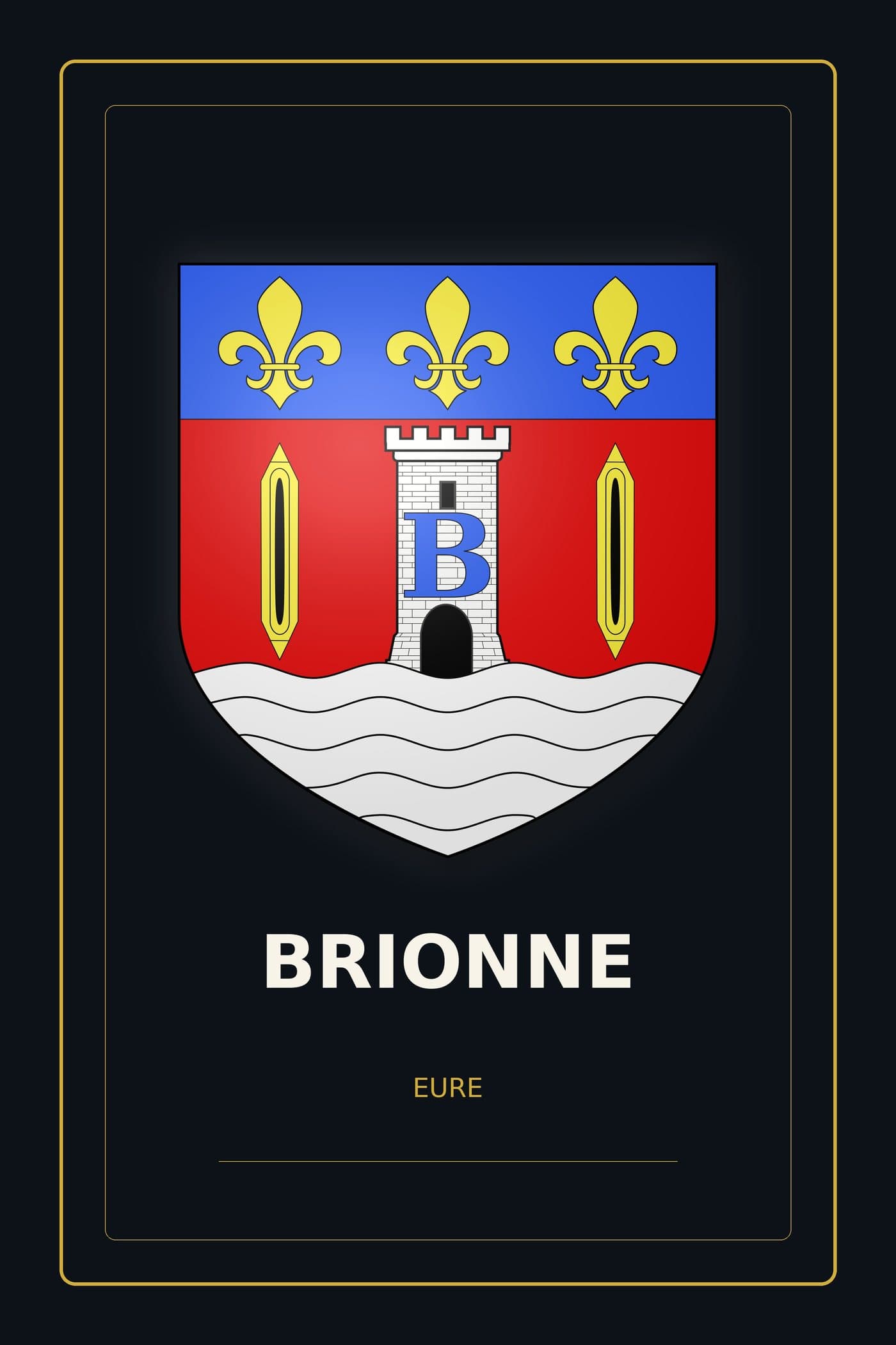 Blason de Brionne