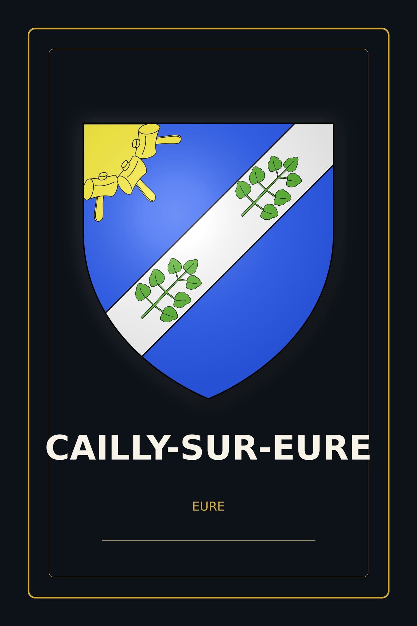 Blason de Cailly-sur-Eure