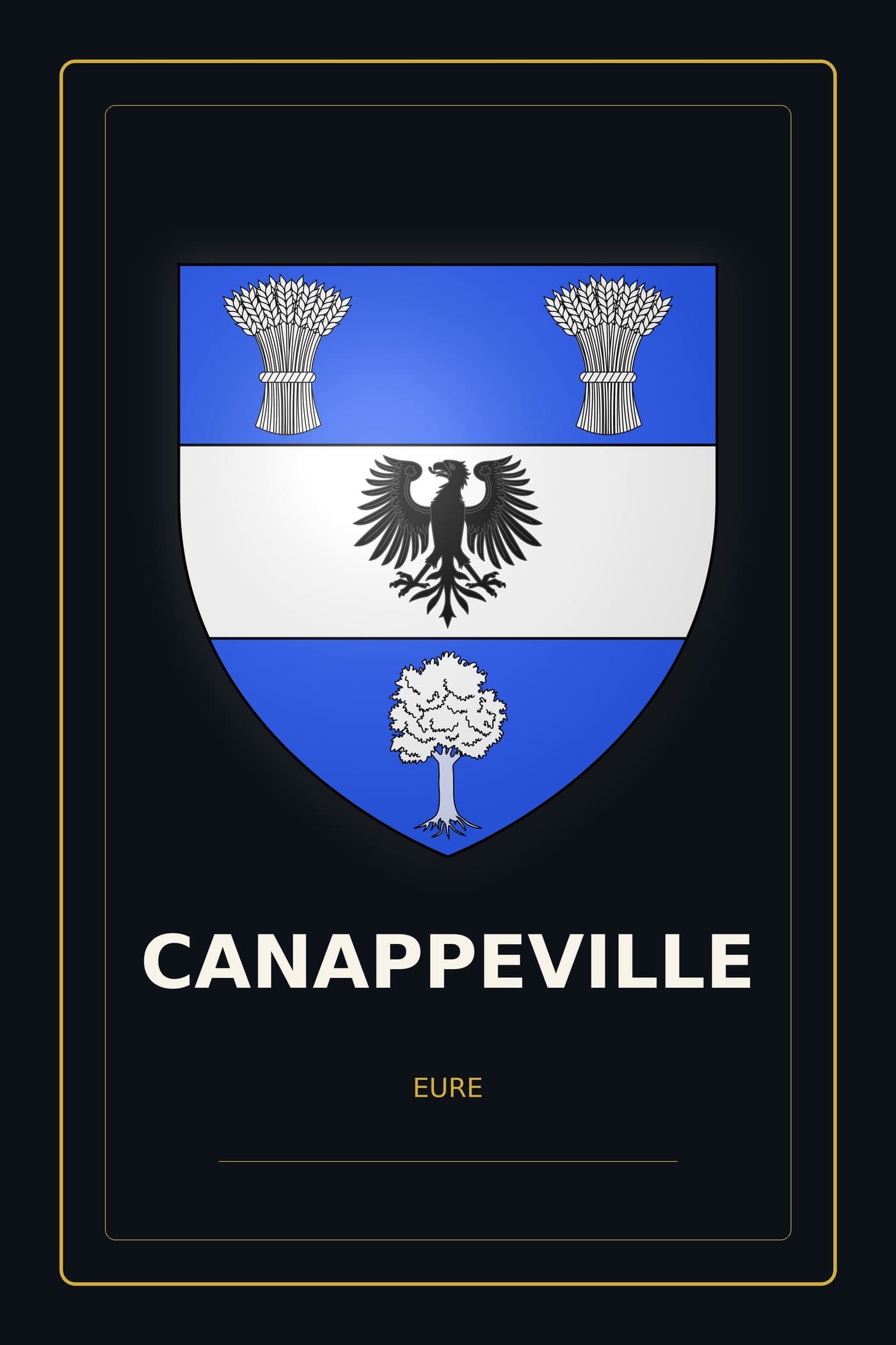 Blason de Canappeville
