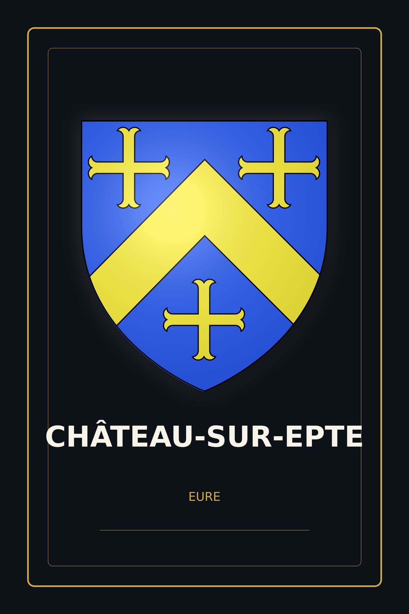 Blason de Château-sur-Epte