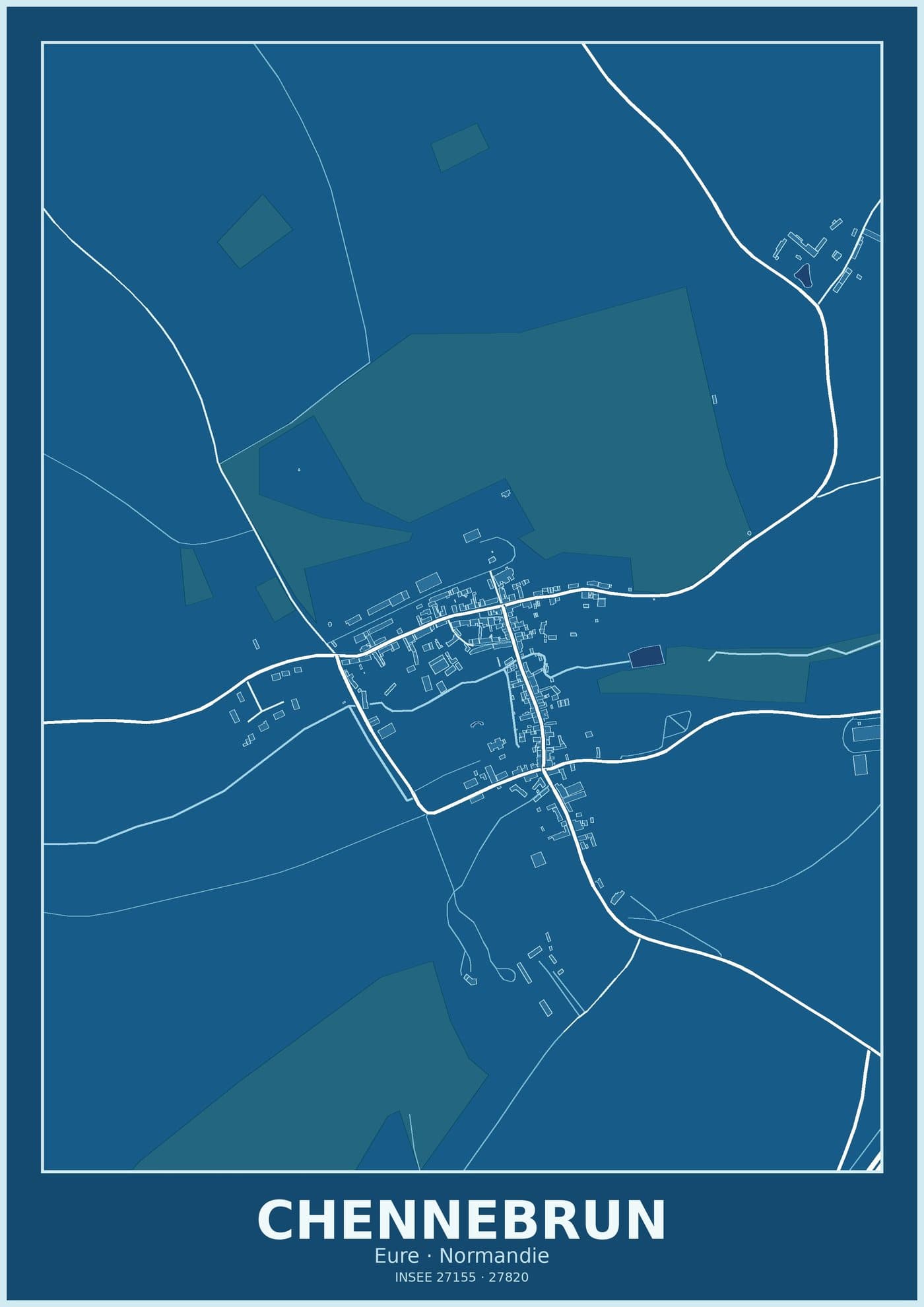 Plan de Chennebrun