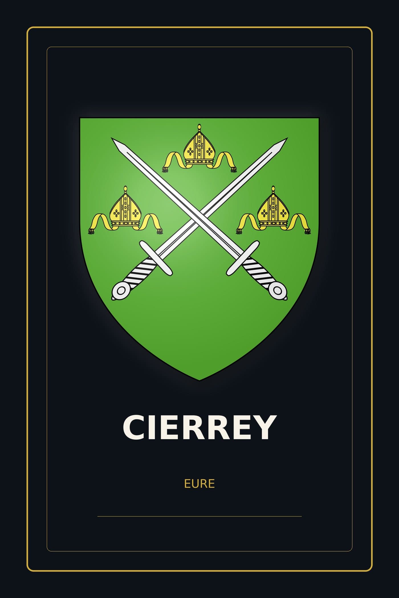 Blason de Cierrey