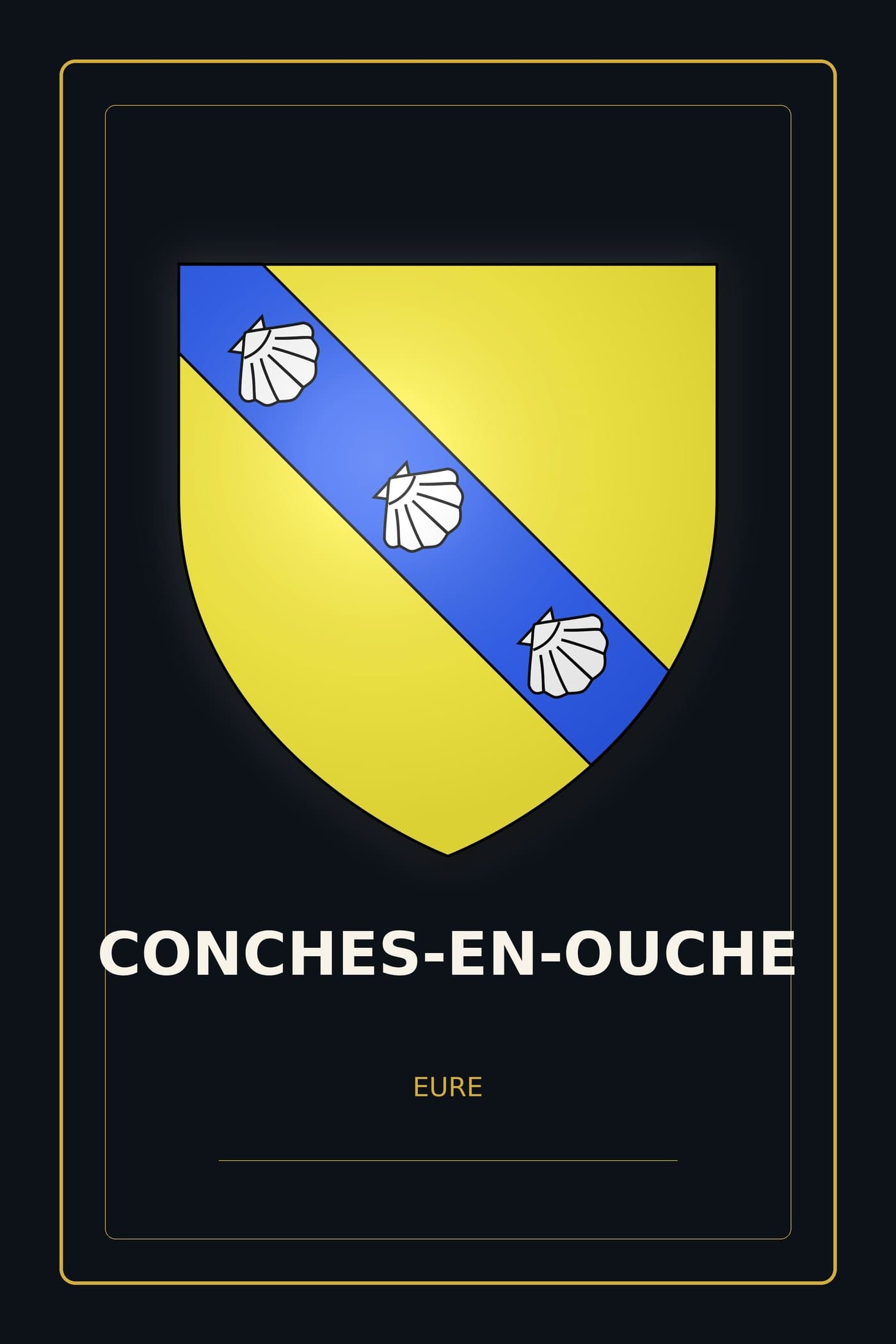 Blason de Conches-en-Ouche