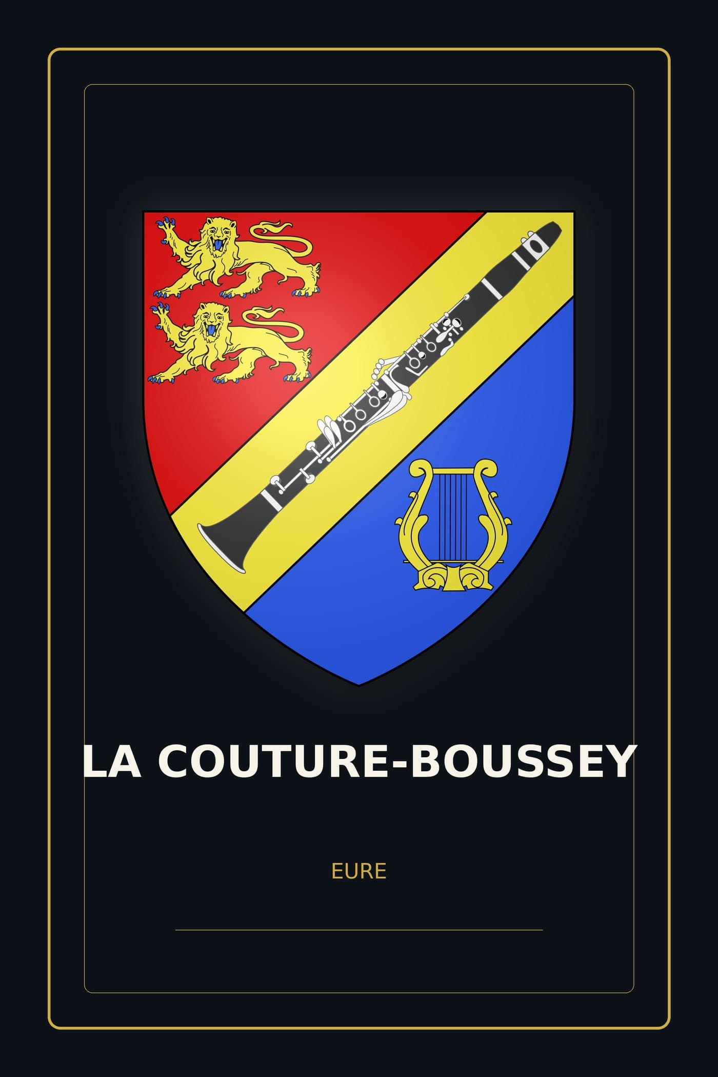 Affiche de La Couture-Boussey