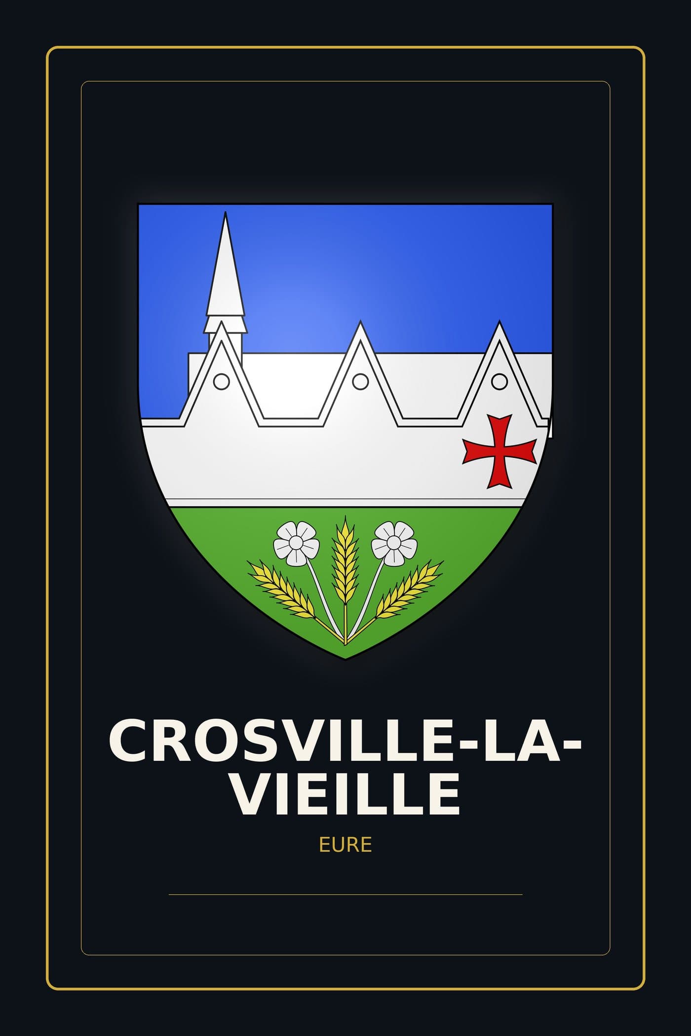 Affiche de Crosville-la-Vieille