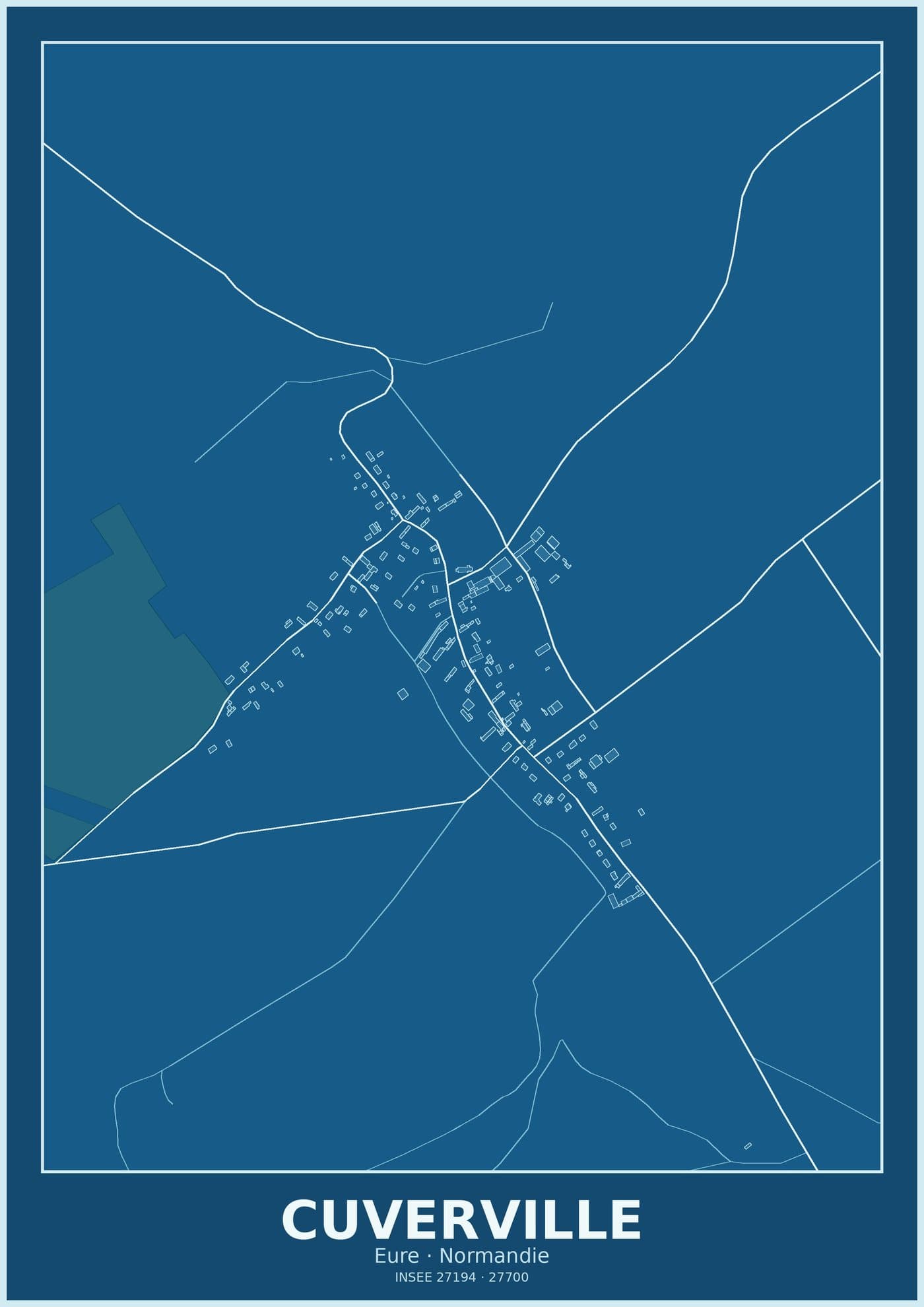 Plan de Cuverville