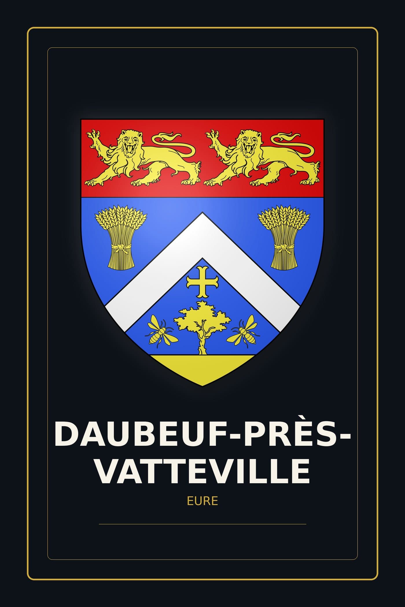 Blason de Daubeuf-près-Vatteville