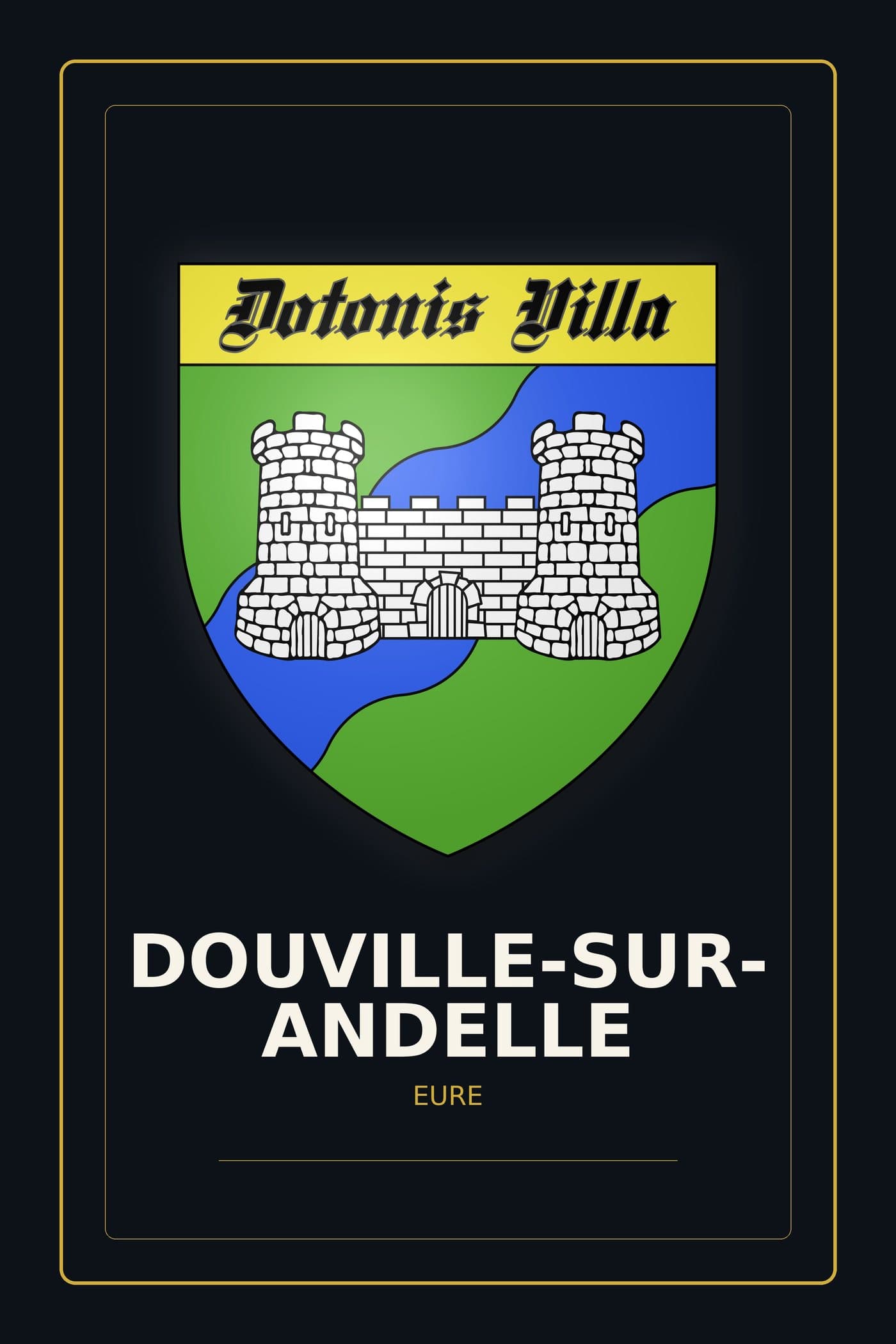 Blason de Douville-sur-Andelle