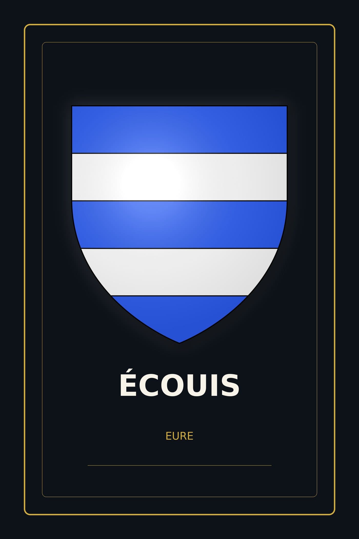 Blason d'Écouis