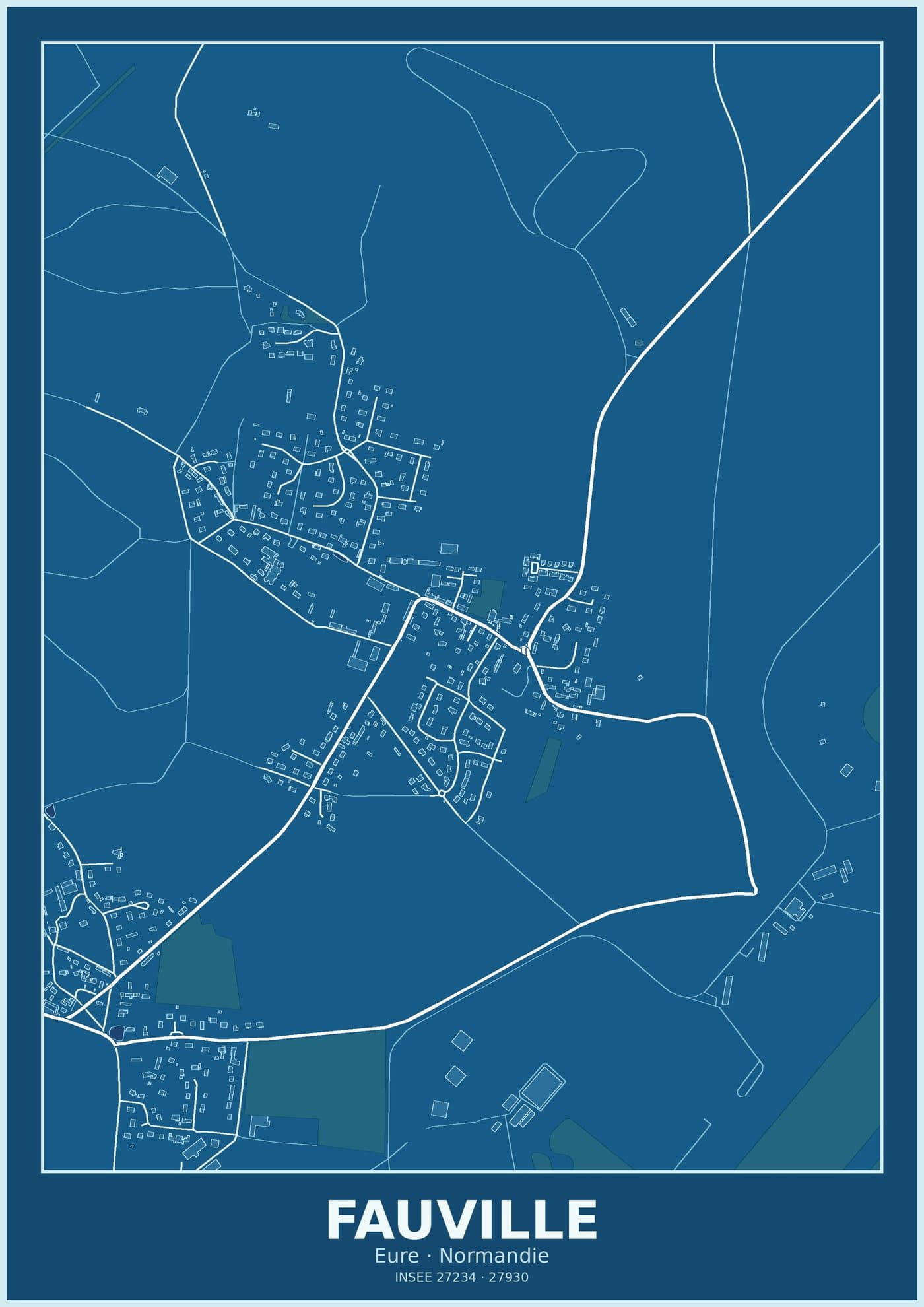 Plan de Fauville