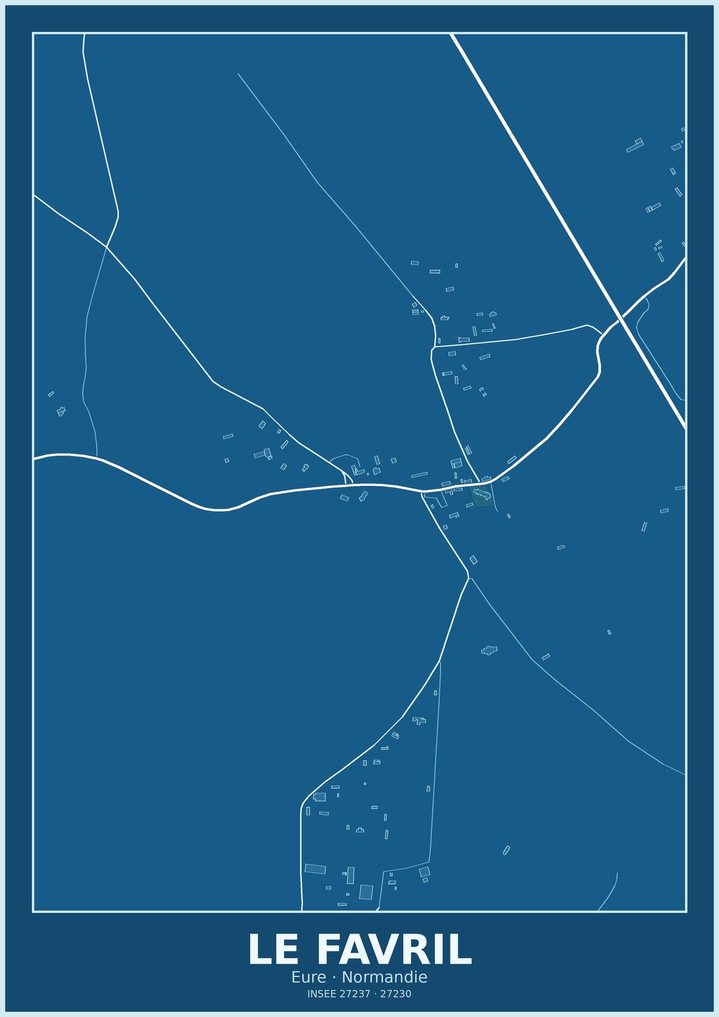 Plan du Favril