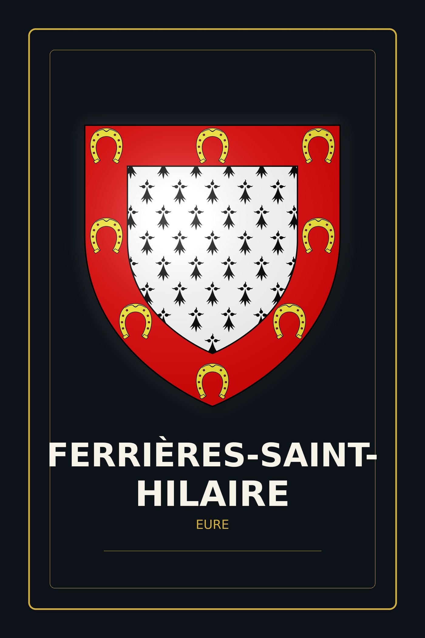 Blason de Ferrières-Saint-Hilaire