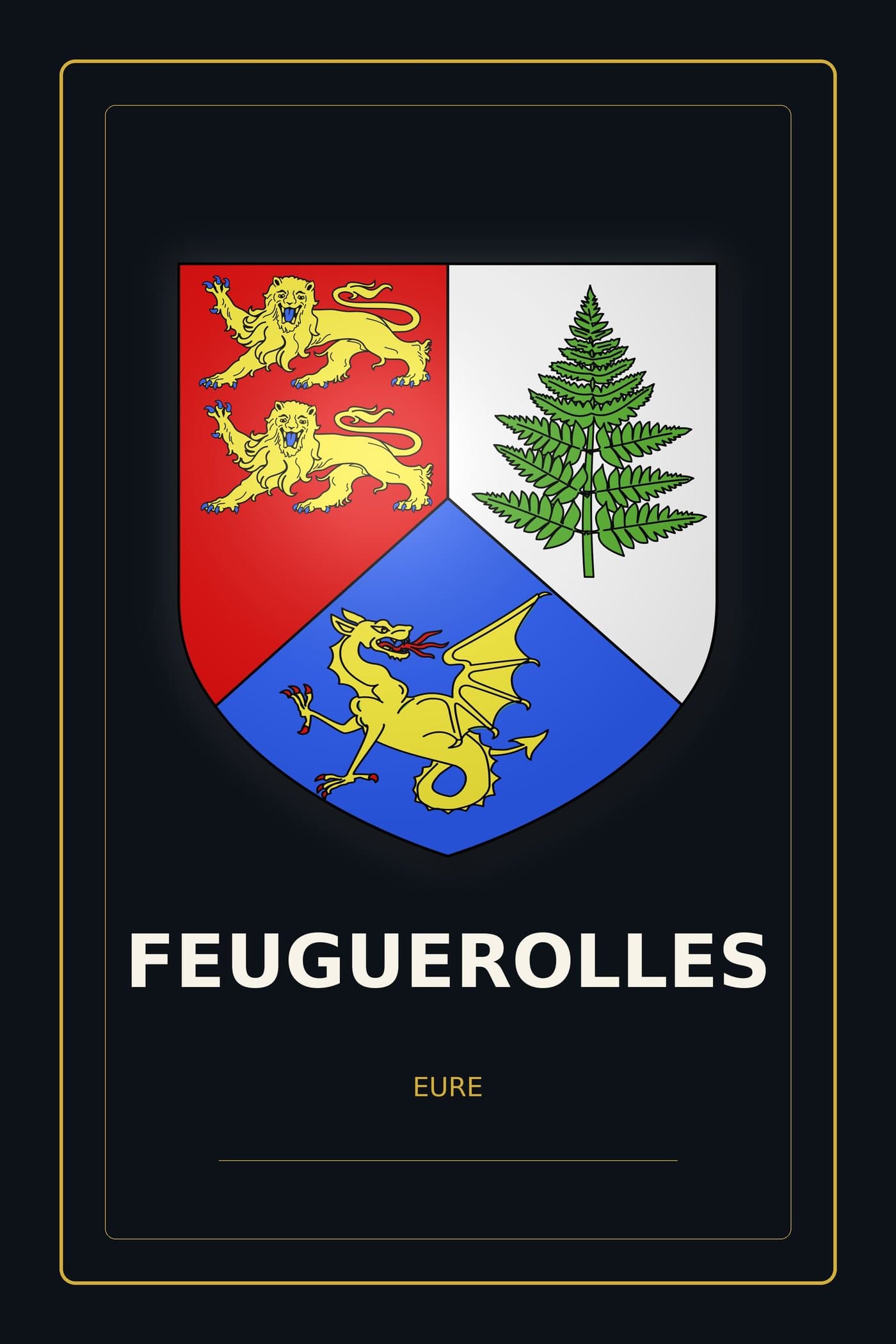Blason de Feuguerolles