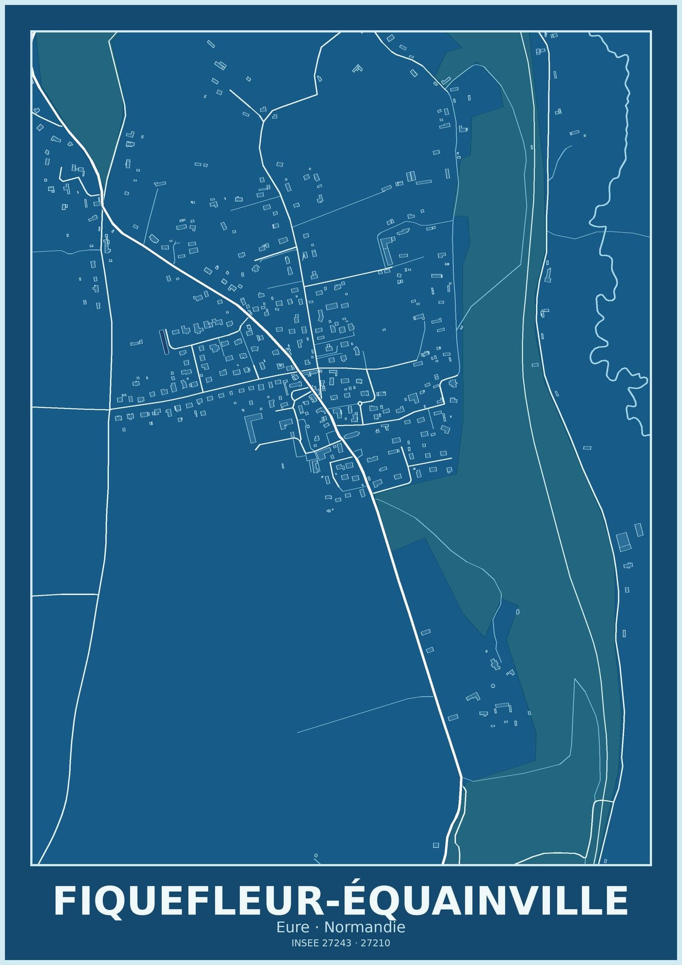Plan de Fiquefleur-Équainville