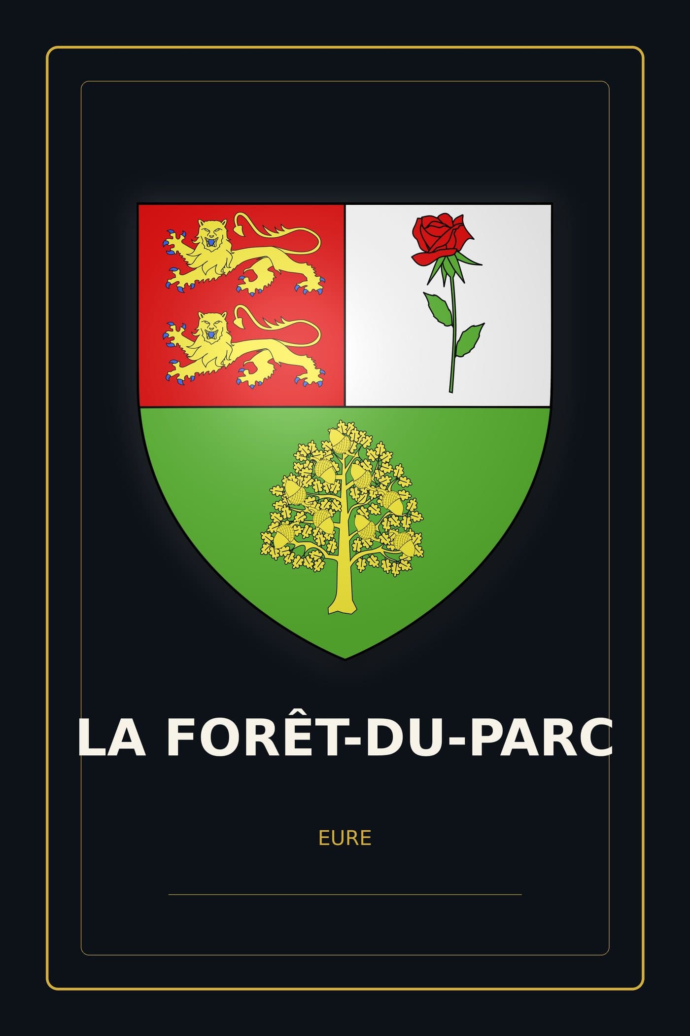 Blason de La Forêt-du-Parc