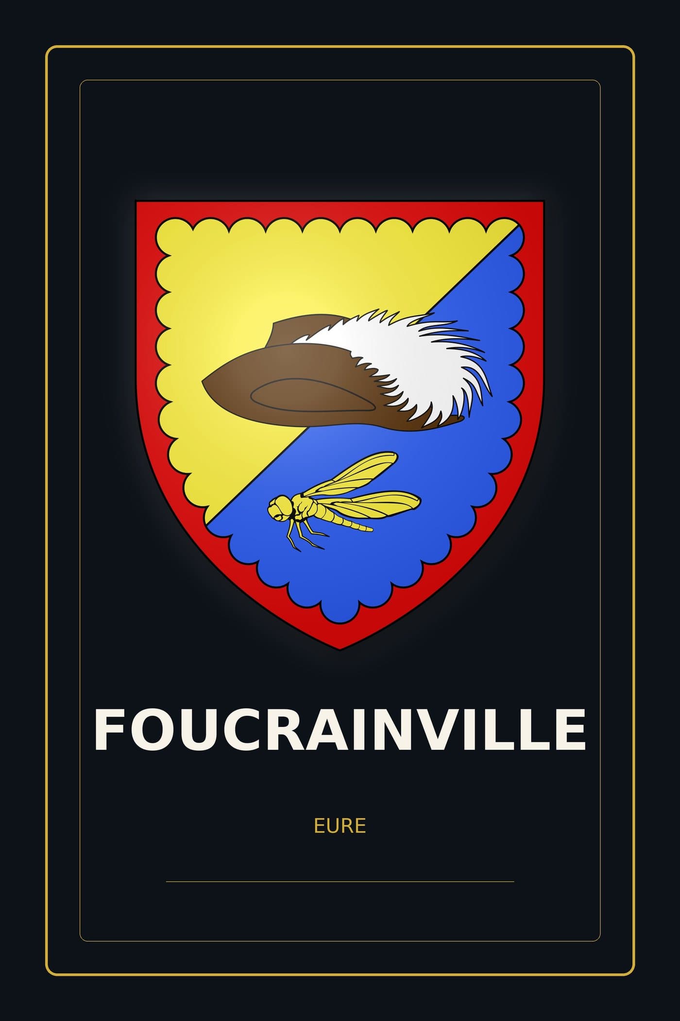 Blason de Foucrainville