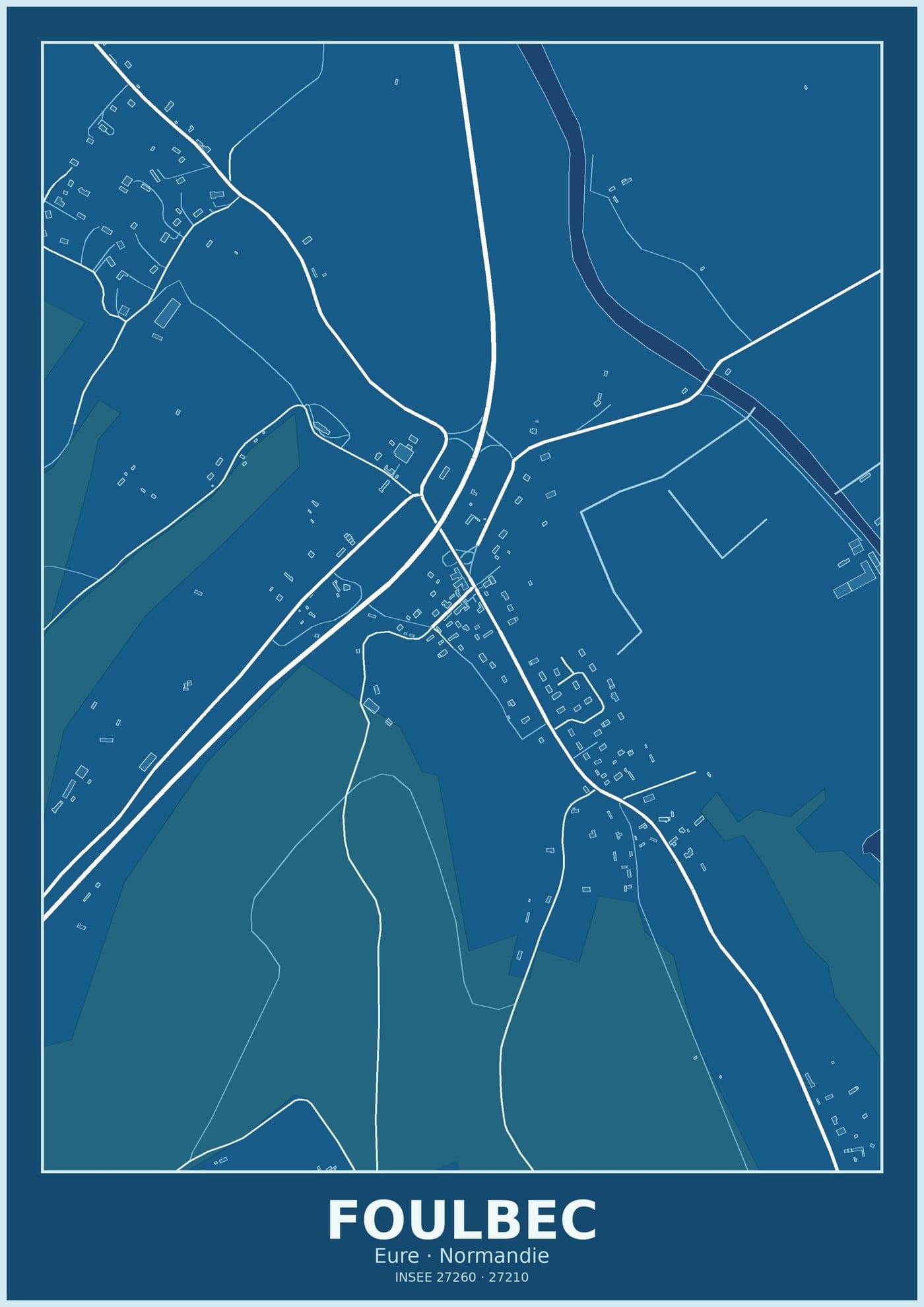 Plan de Foulbec