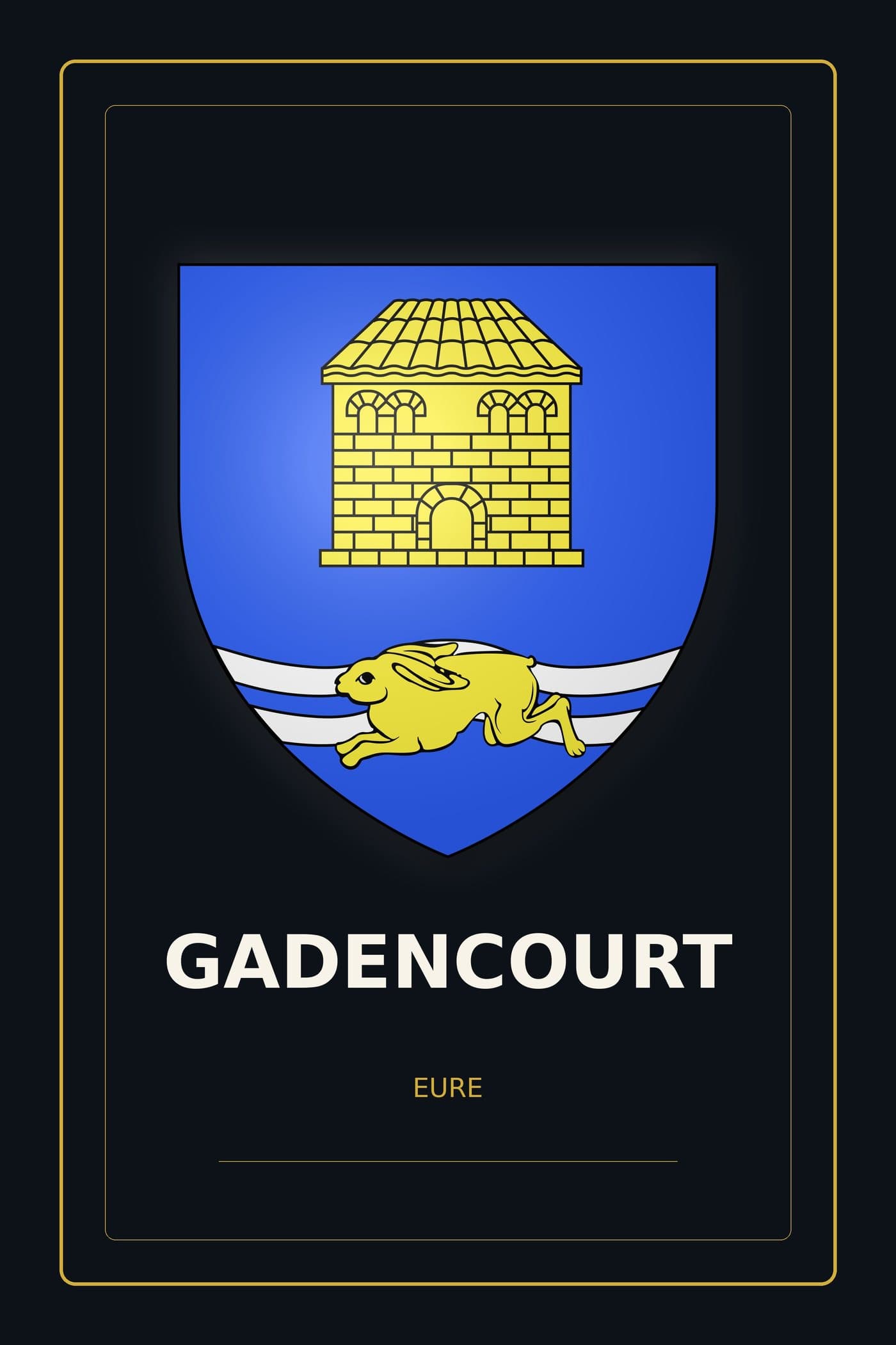 Blason de Gadencourt